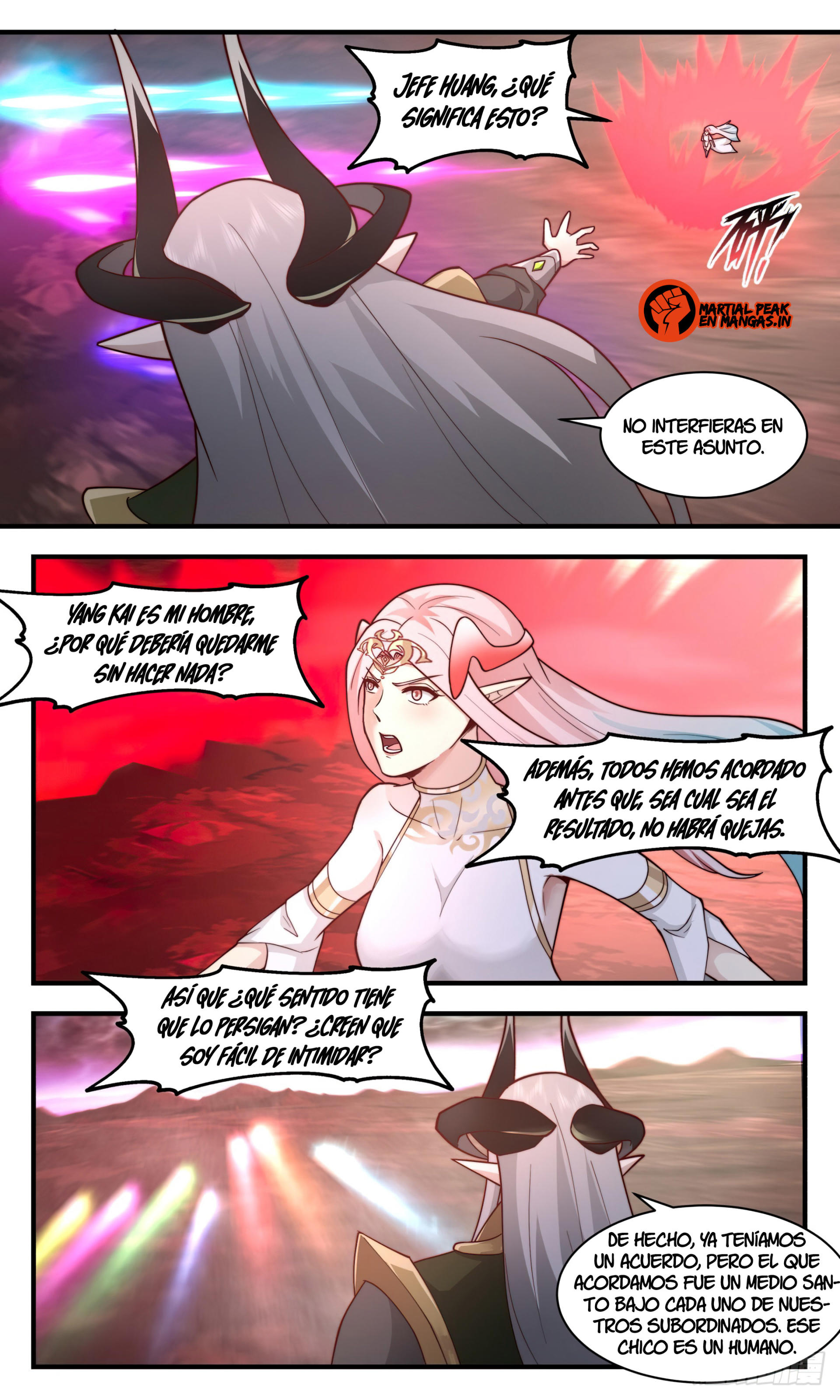 Martial Peak Capítulo 2430 - Página 3 en español