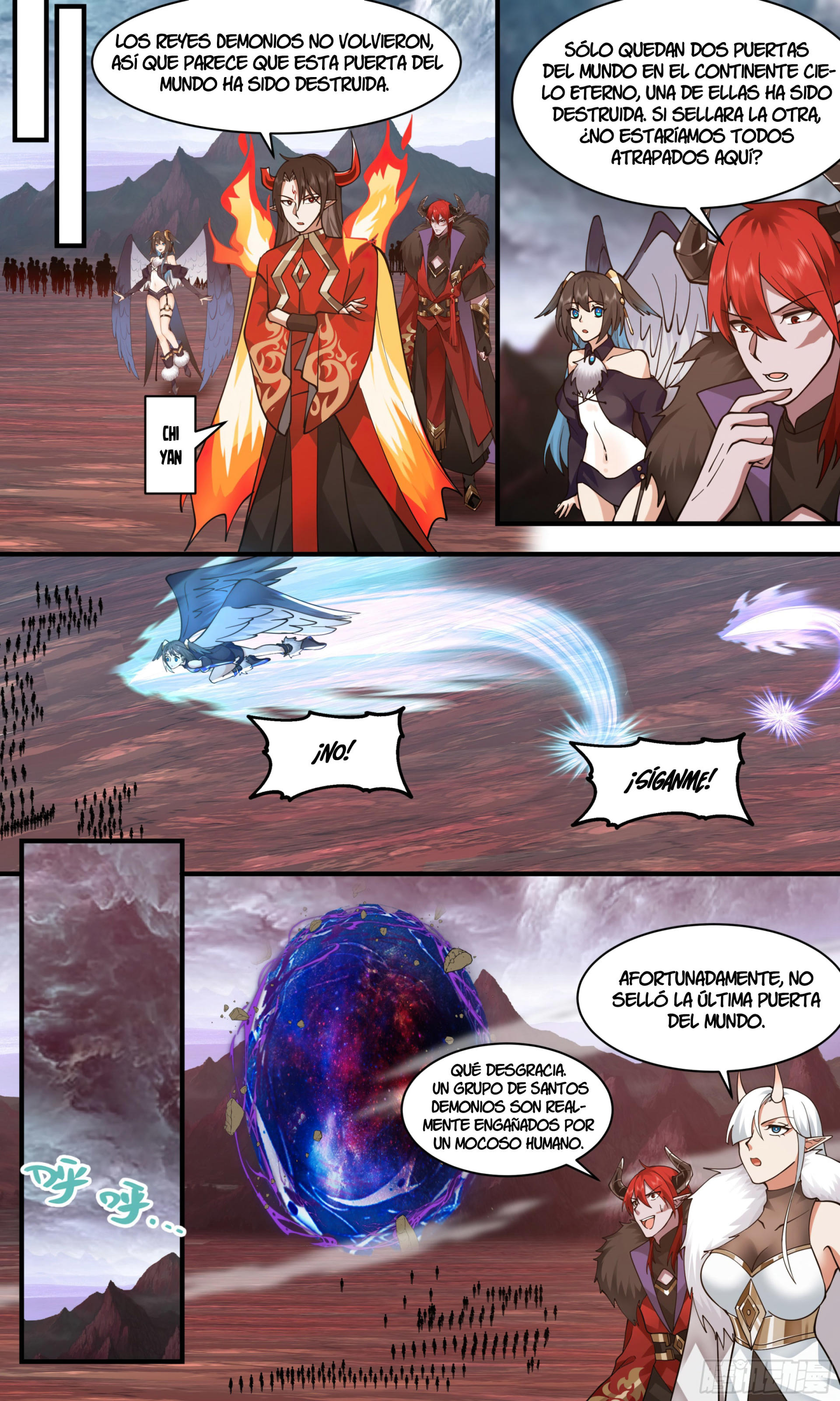 Martial Peak Capítulo 2431 - Página 12 en español