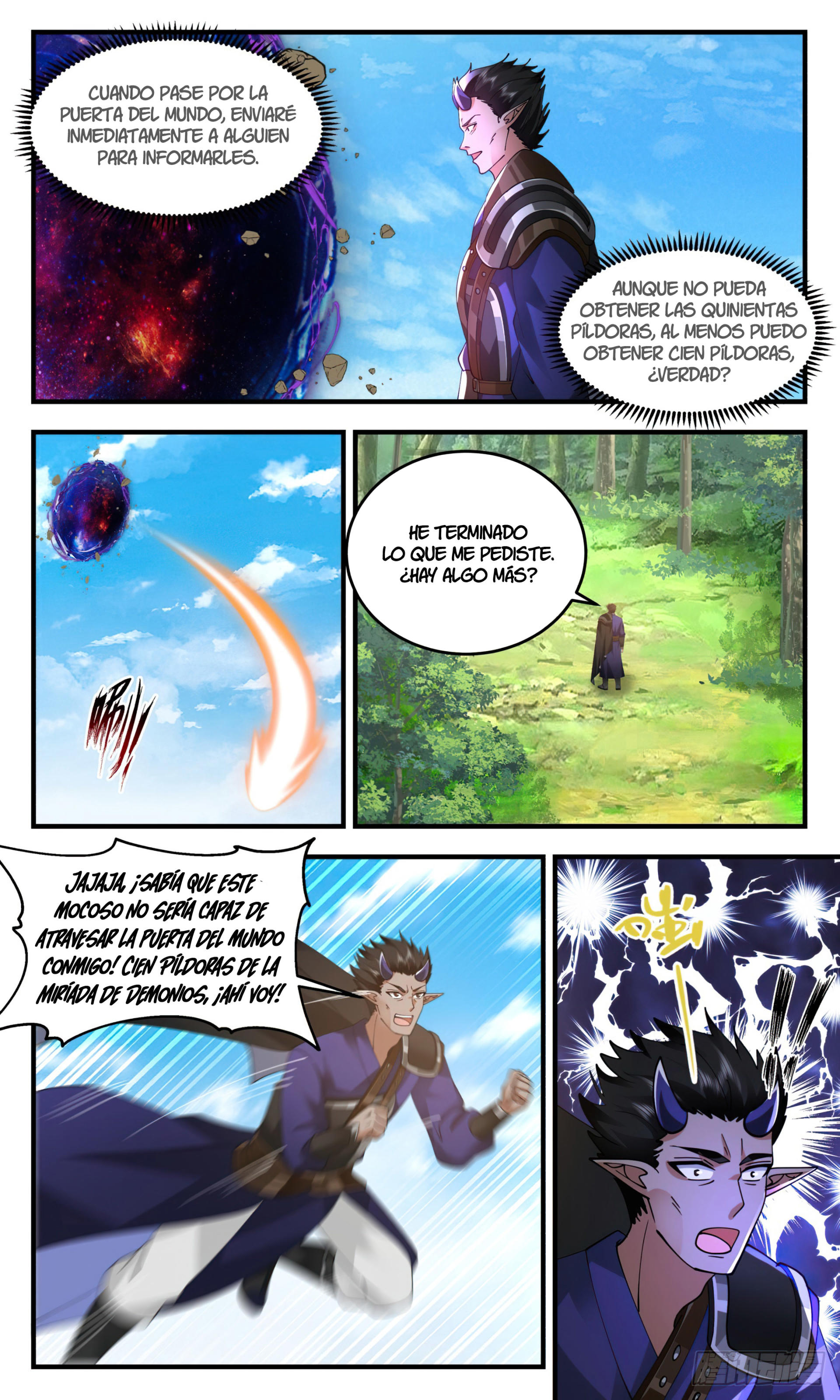 Martial Peak Capítulo 2432 - Página 11 en español