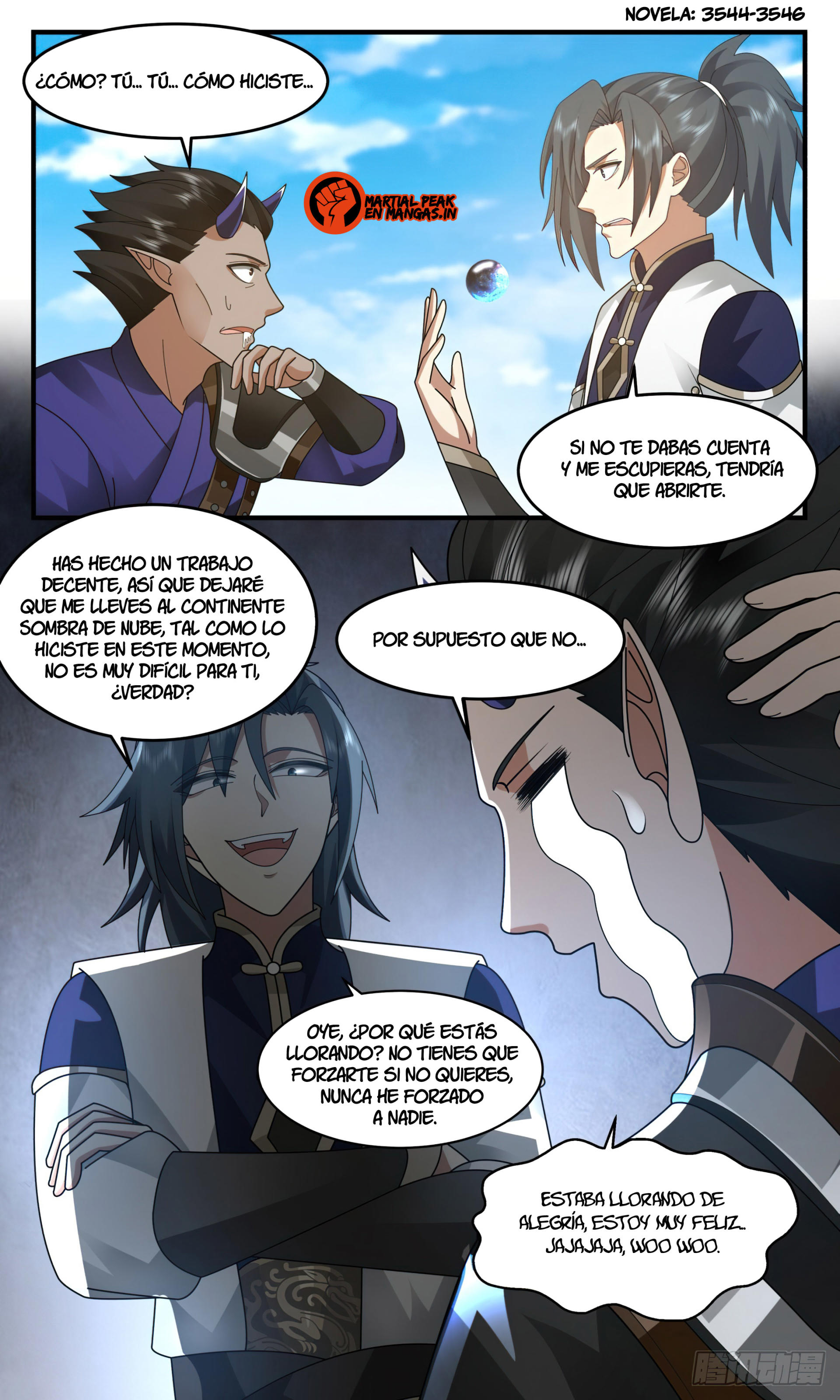 Martial Peak Capítulo 2432 - Página 13 en español
