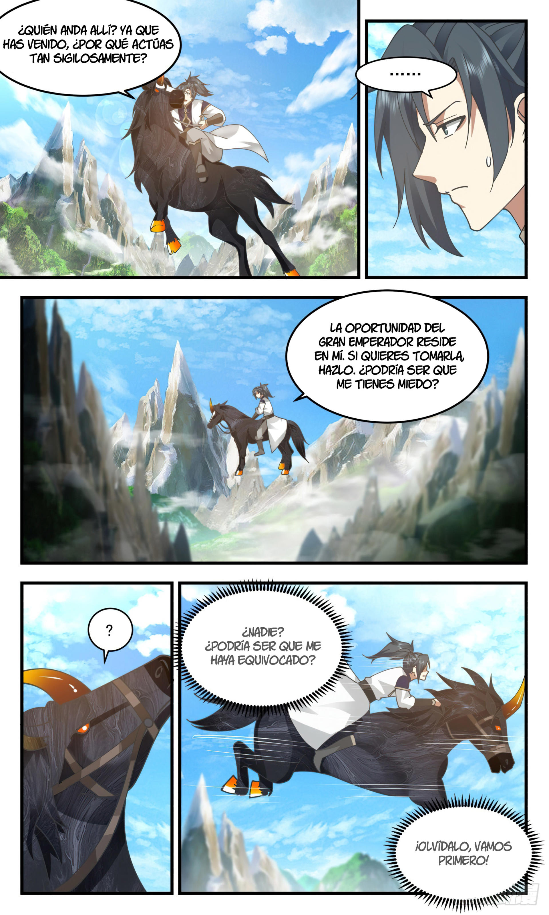 Martial Peak Capítulo 2432 - Página 3 en español