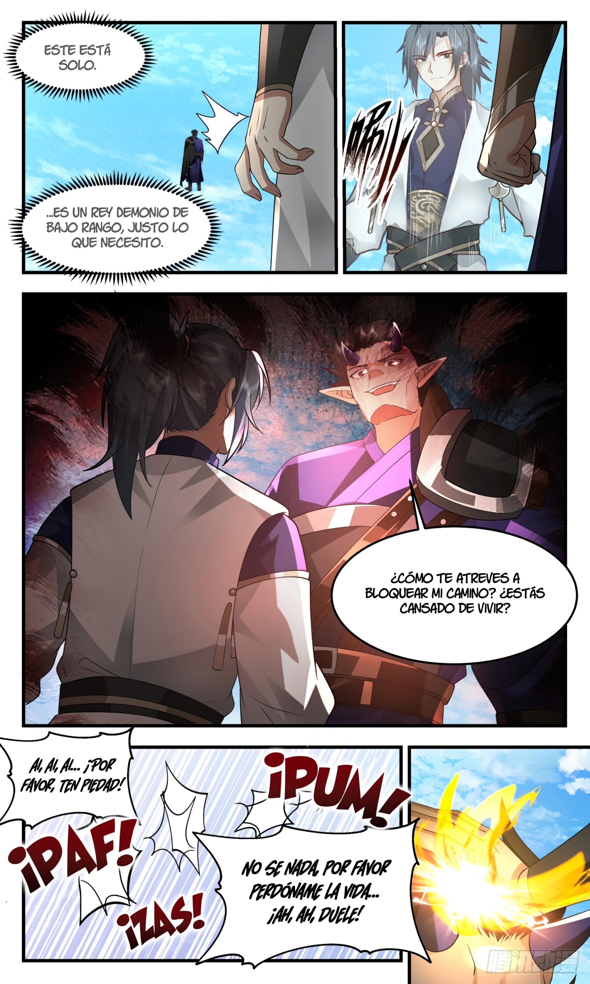 Martial Peak Capítulo 2432 - Página 7 en español