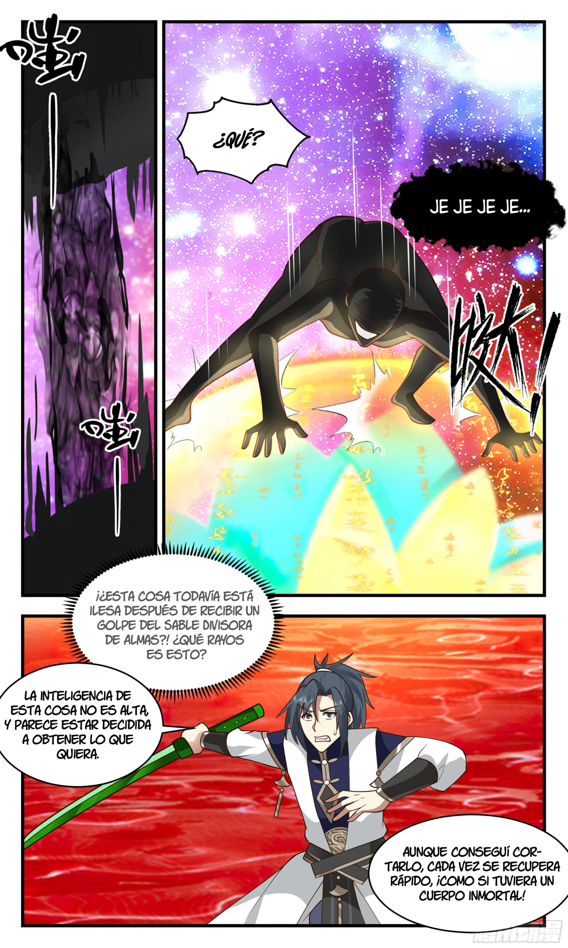 Martial Peak Capítulo 2434 - Página 9 en español