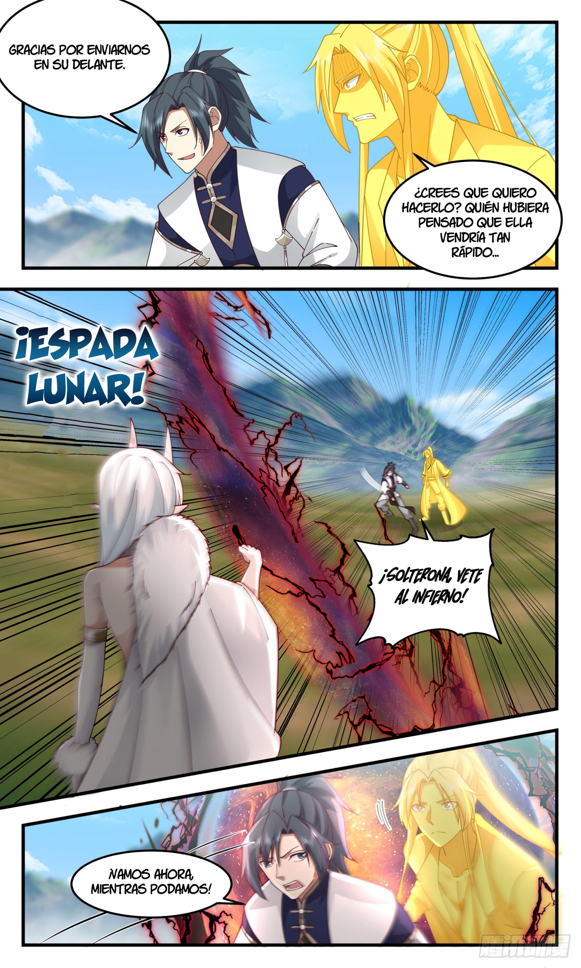 Martial Peak Capítulo 2436 - Página 3 en español