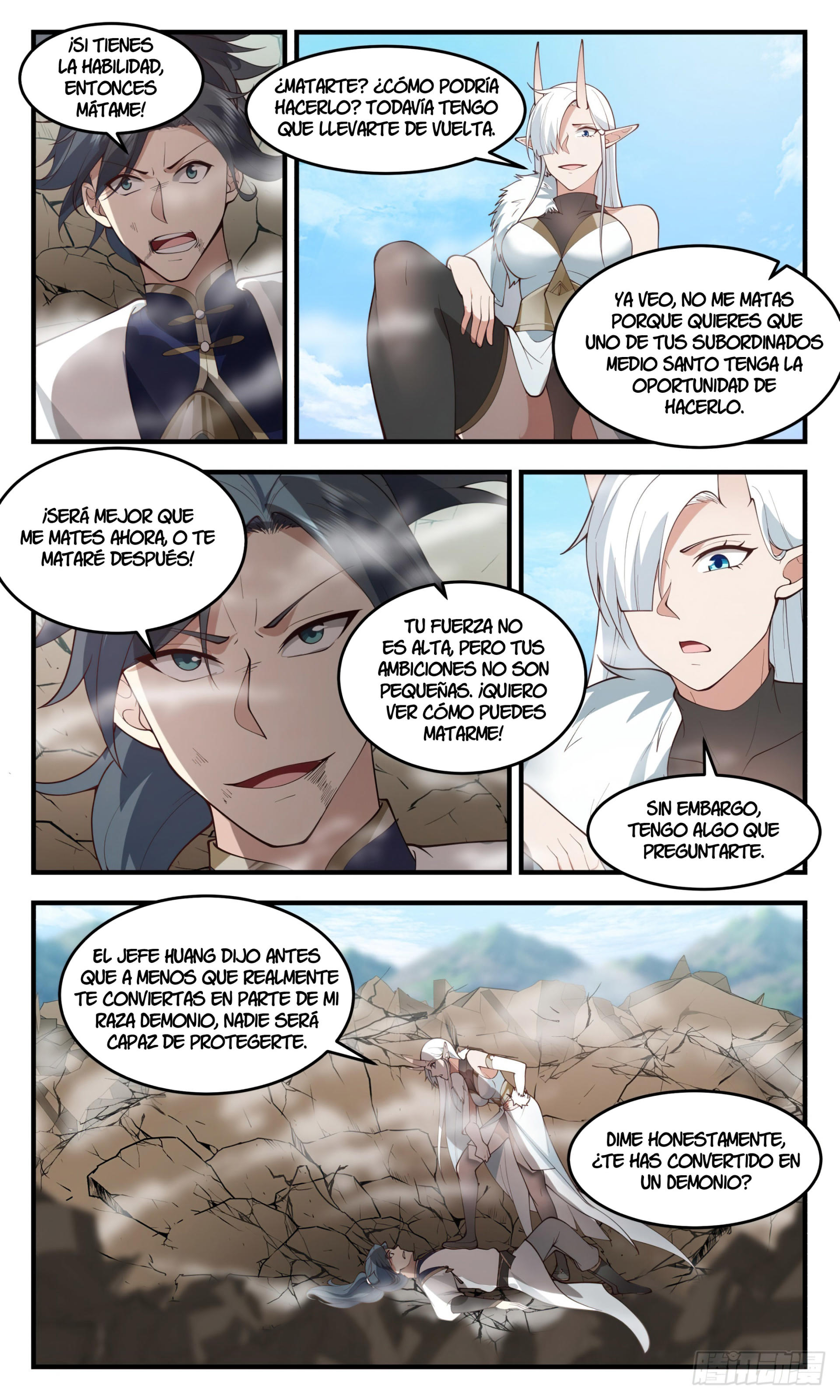 Martial Peak Capítulo 2436 - Página 7 en español