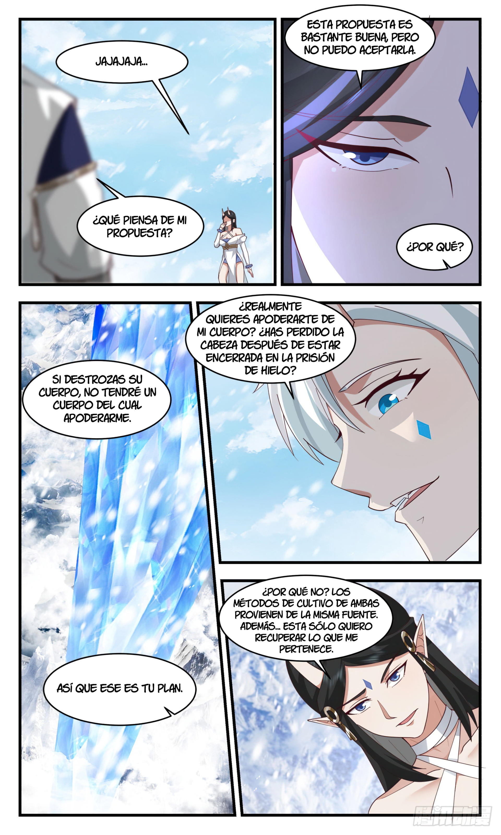 Martial Peak Capítulo 2437 - Página 10 en español