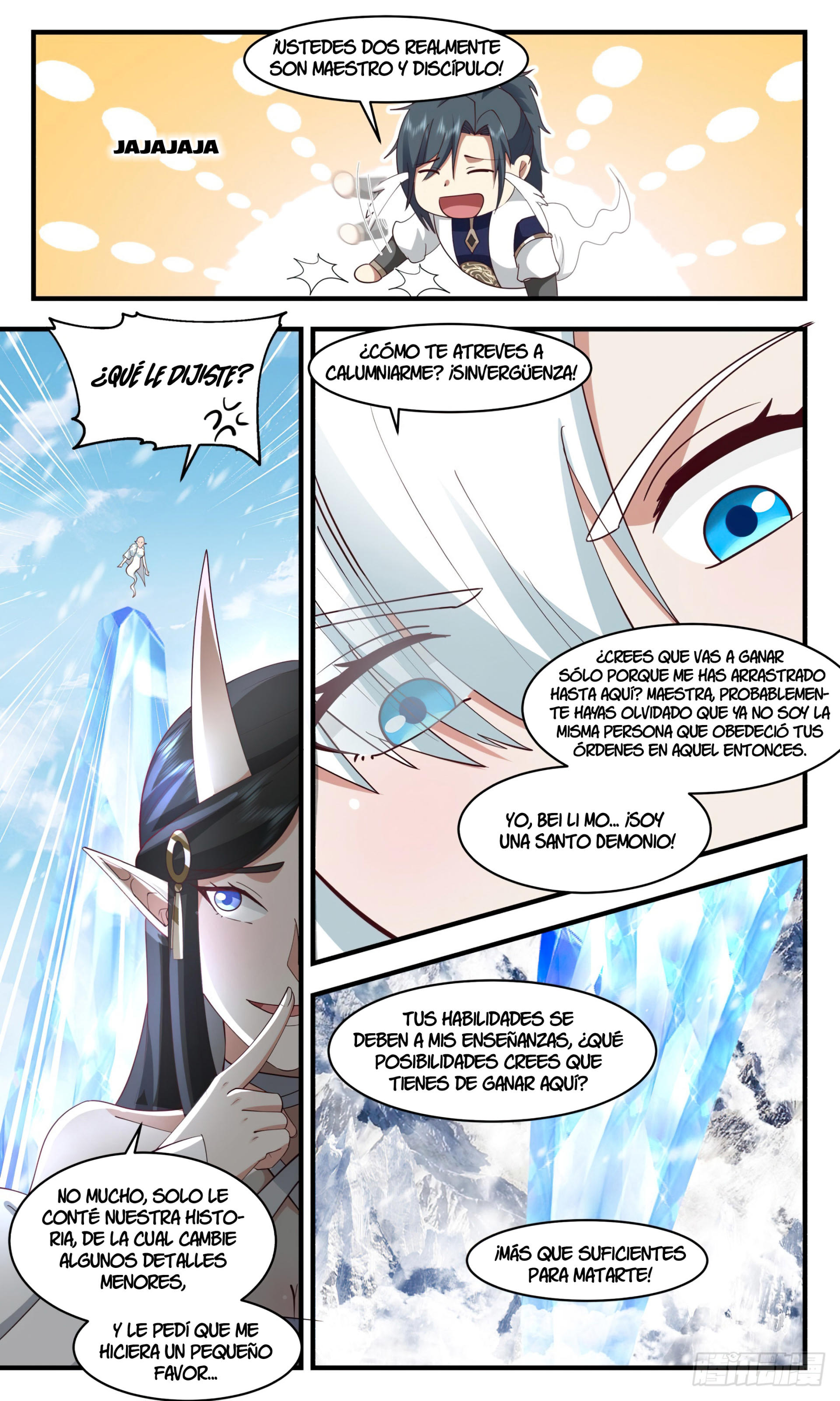 Martial Peak Capítulo 2437 - Página 7 en español