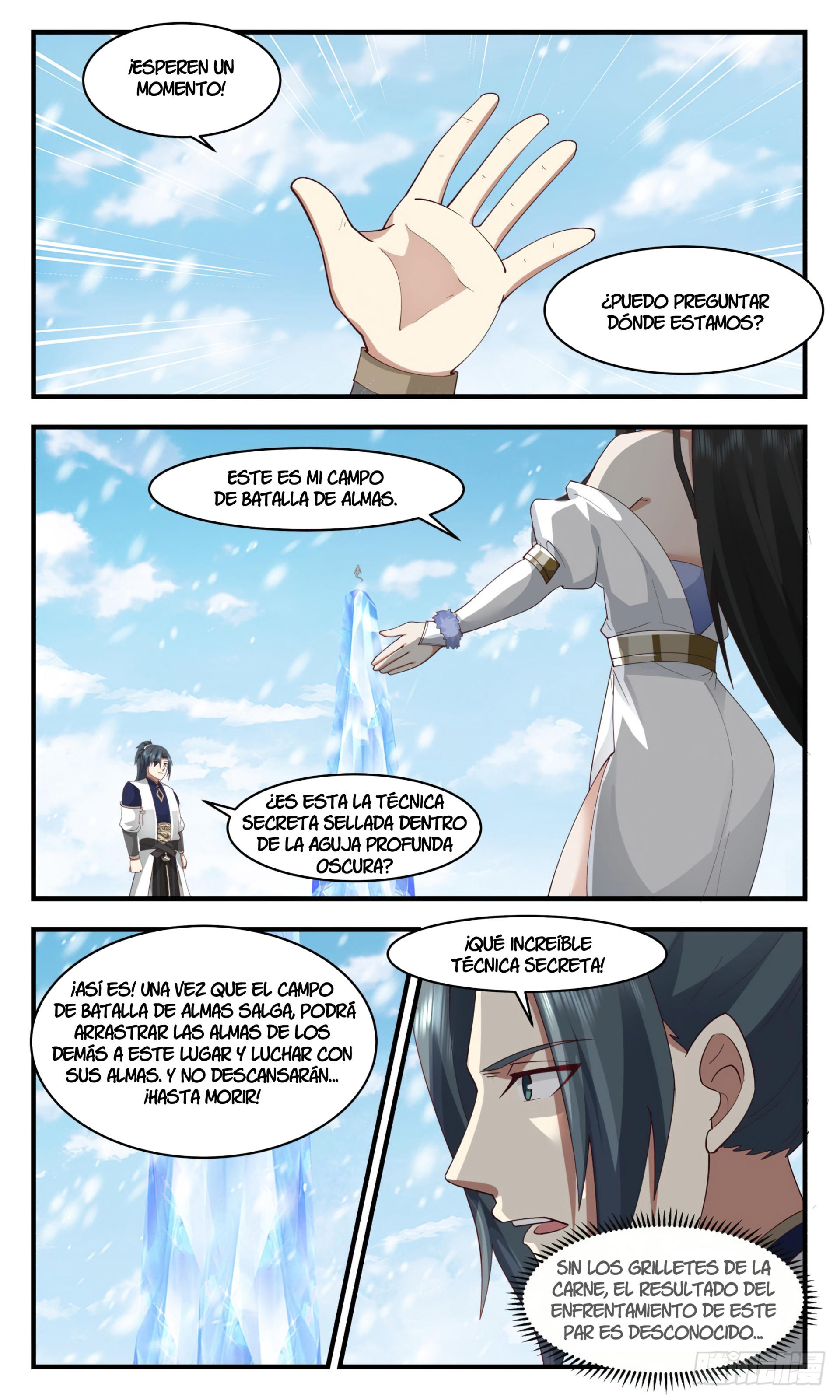 Martial Peak Capítulo 2437 - Página 8 en español