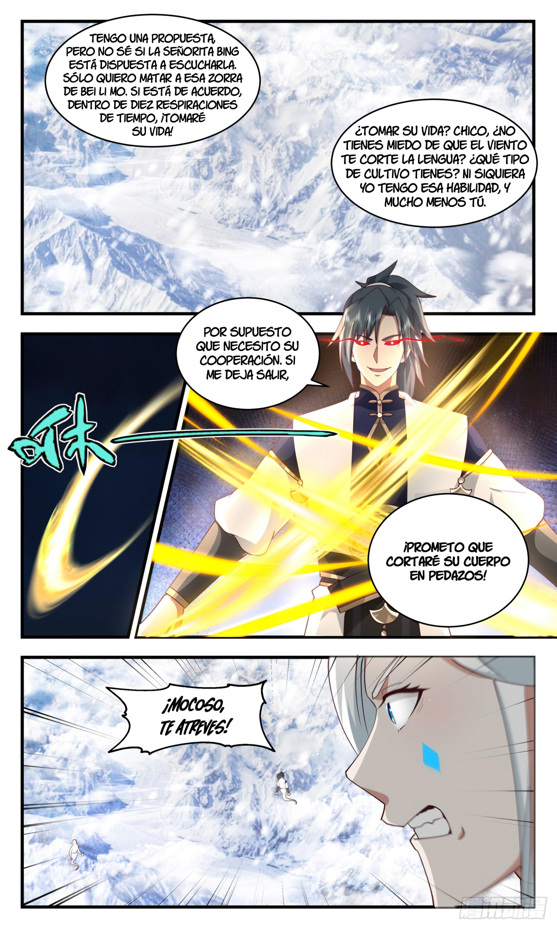 Martial Peak Capítulo 2437 - Página 9 en español