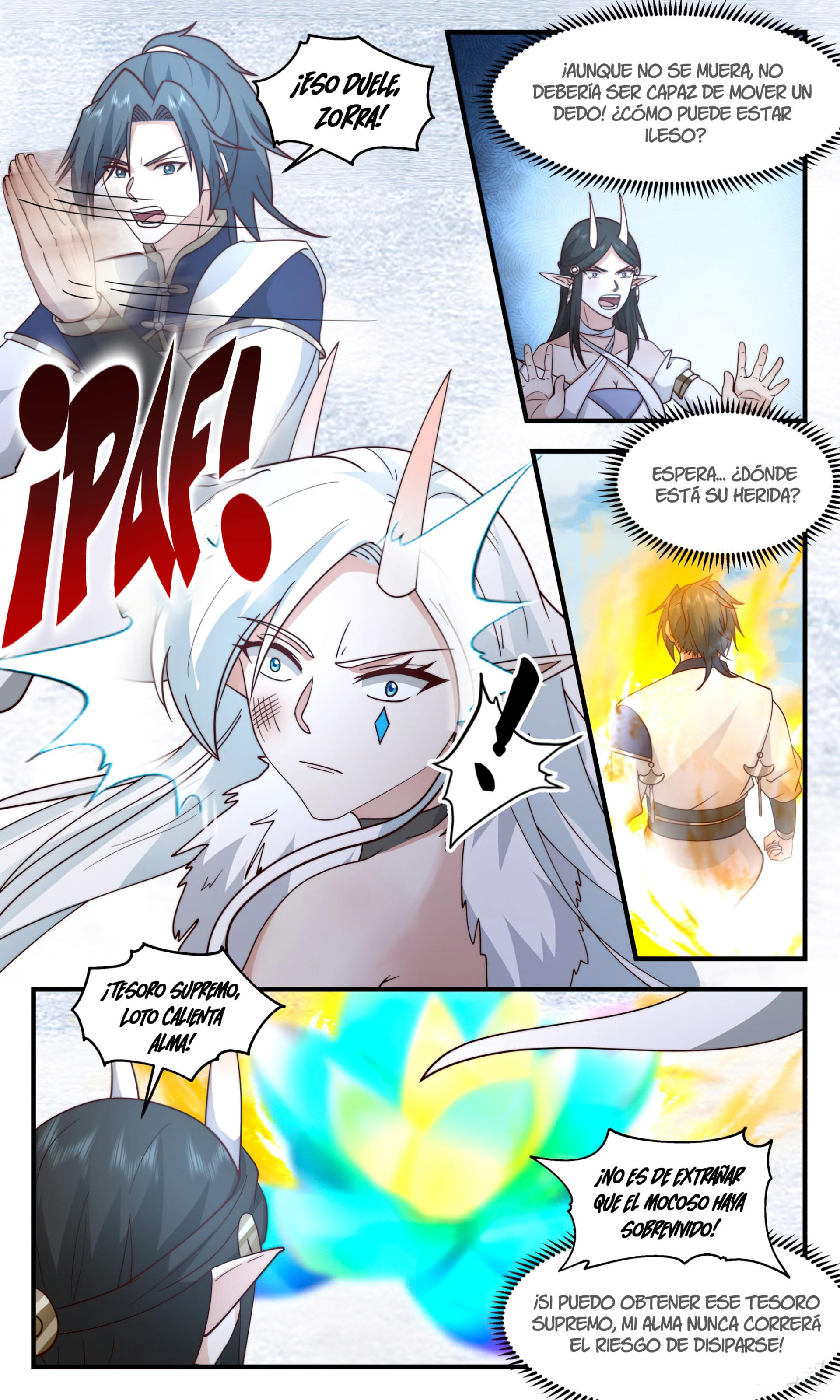 Martial Peak Capítulo 2438 - Página 10 en español