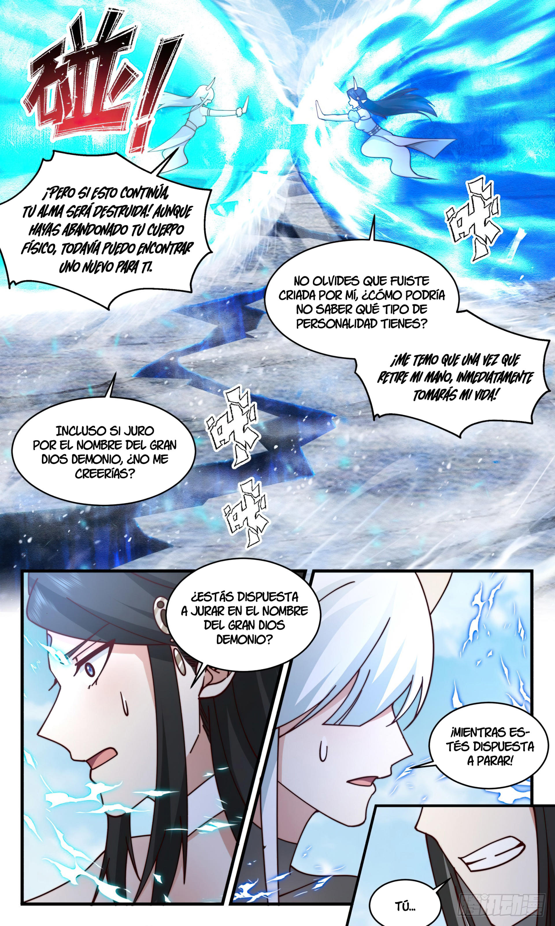 Martial Peak Capítulo 2438 - Página 6 en español