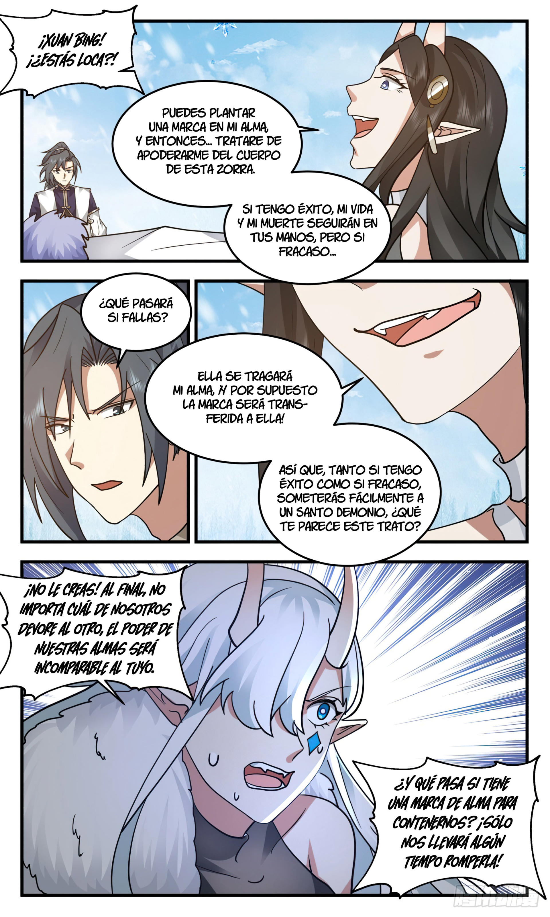Martial Peak Capítulo 2439 - Página 6 en español