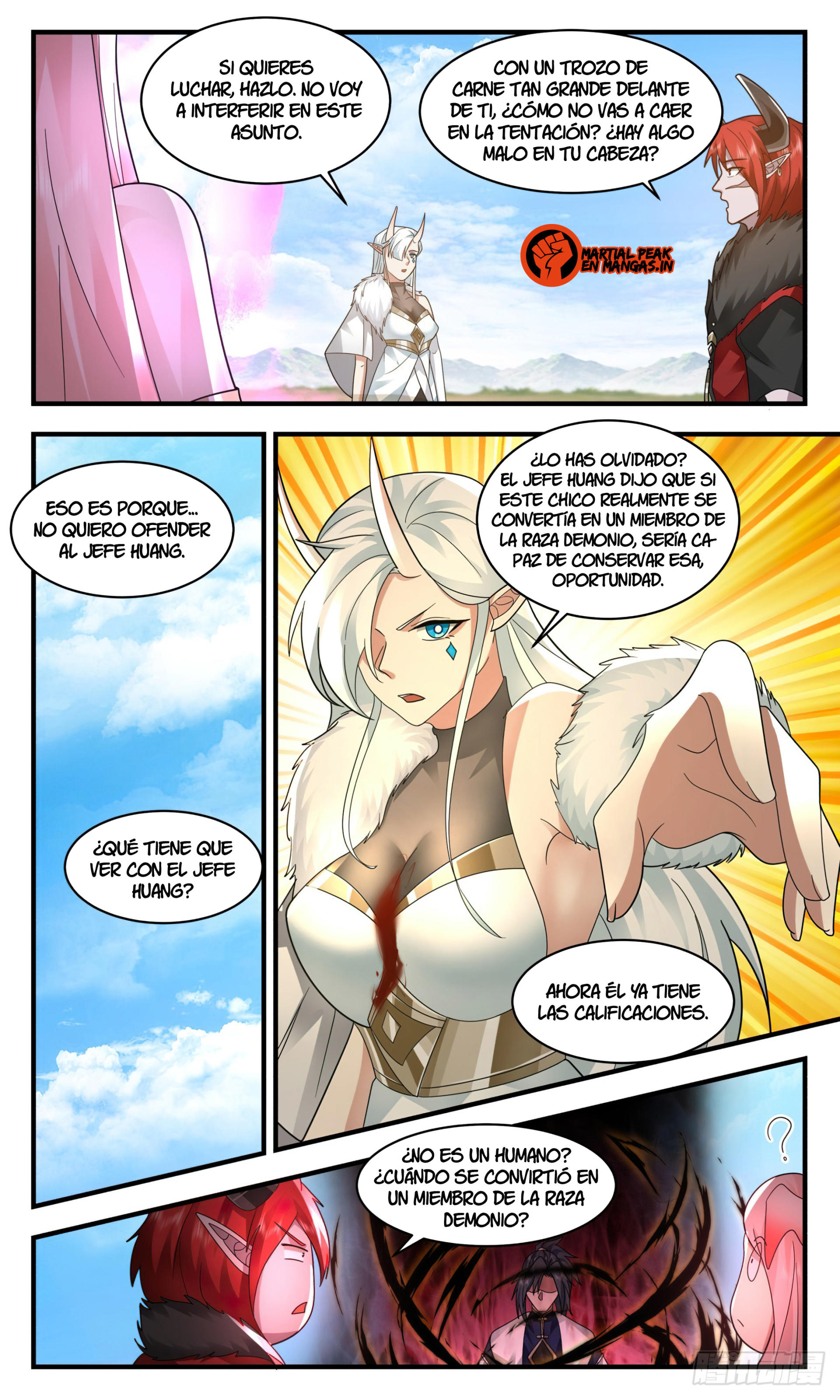 Martial Peak Capítulo 2440 - Página 12 en español