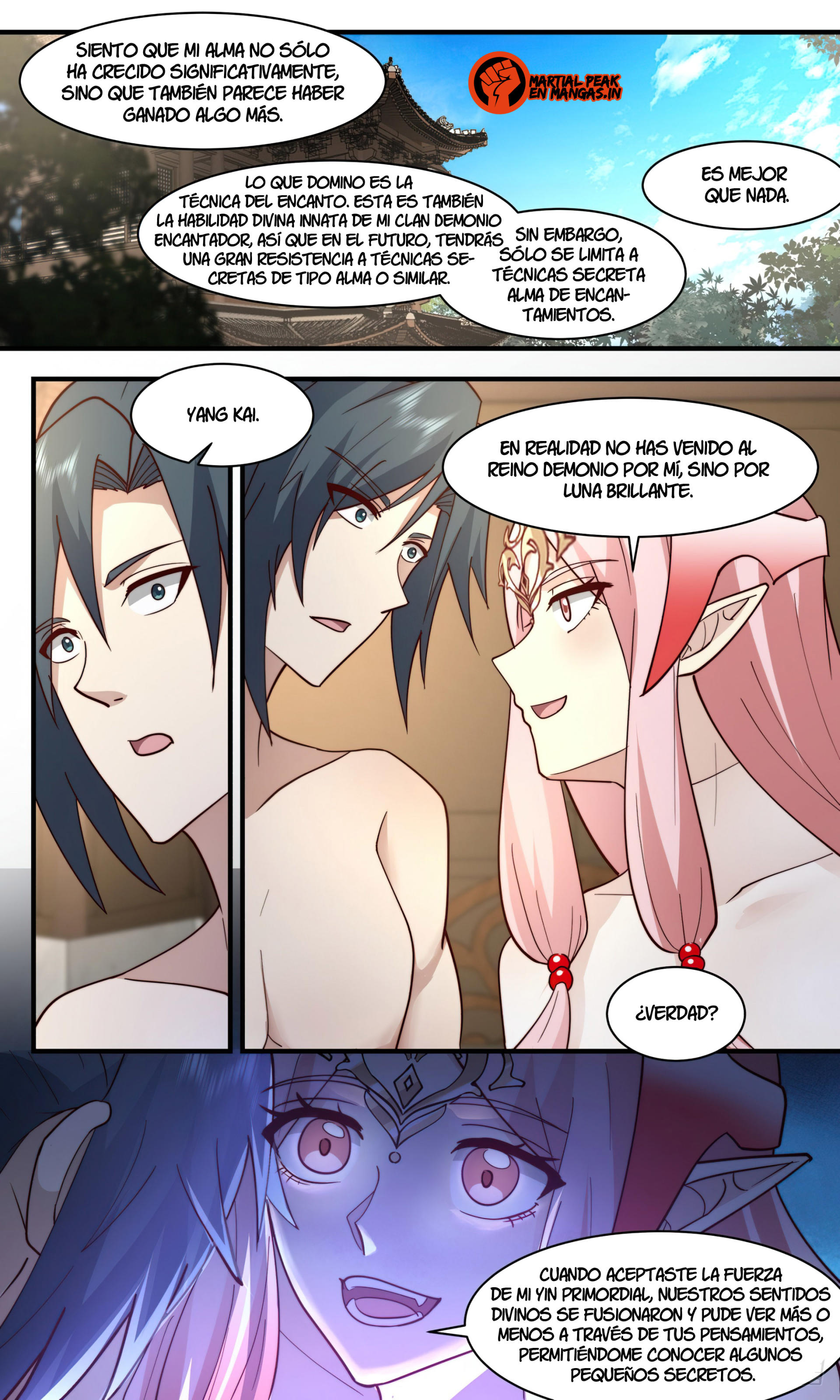 Martial Peak Capítulo 2442 - Página 11 en español