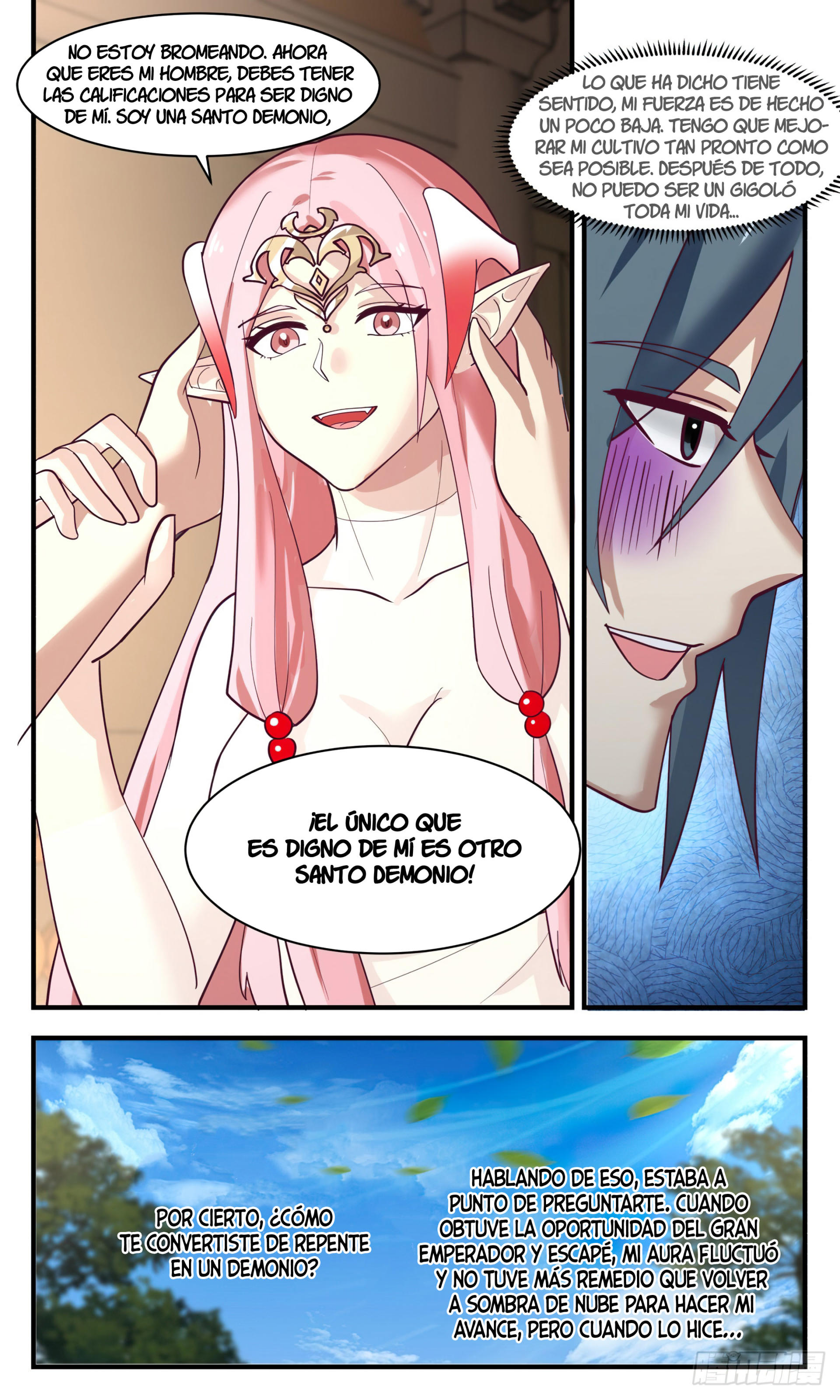 Martial Peak Capítulo 2442 - Página 9 en español