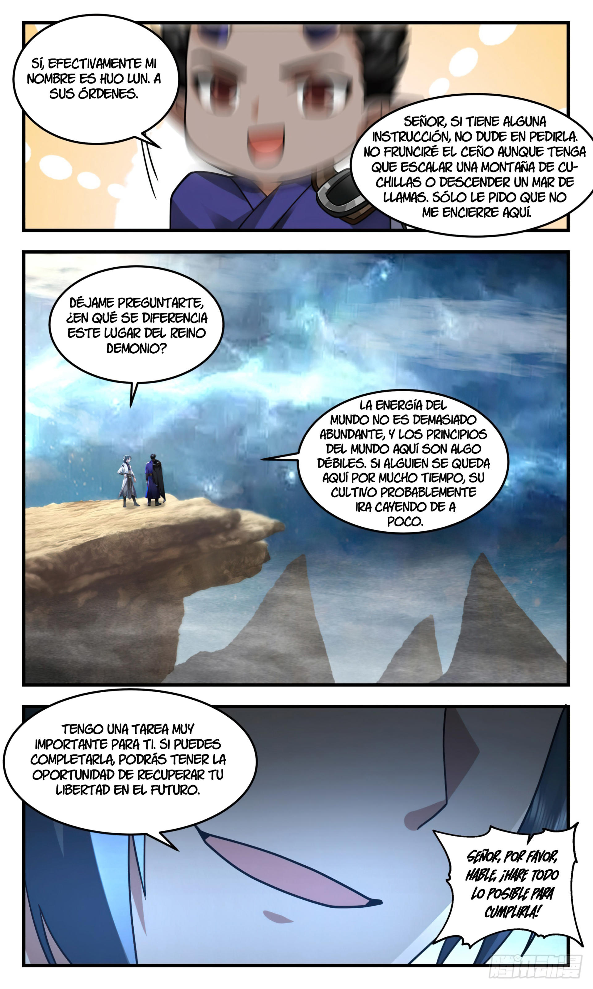 Martial Peak Capítulo 2443 - Página 12 en español