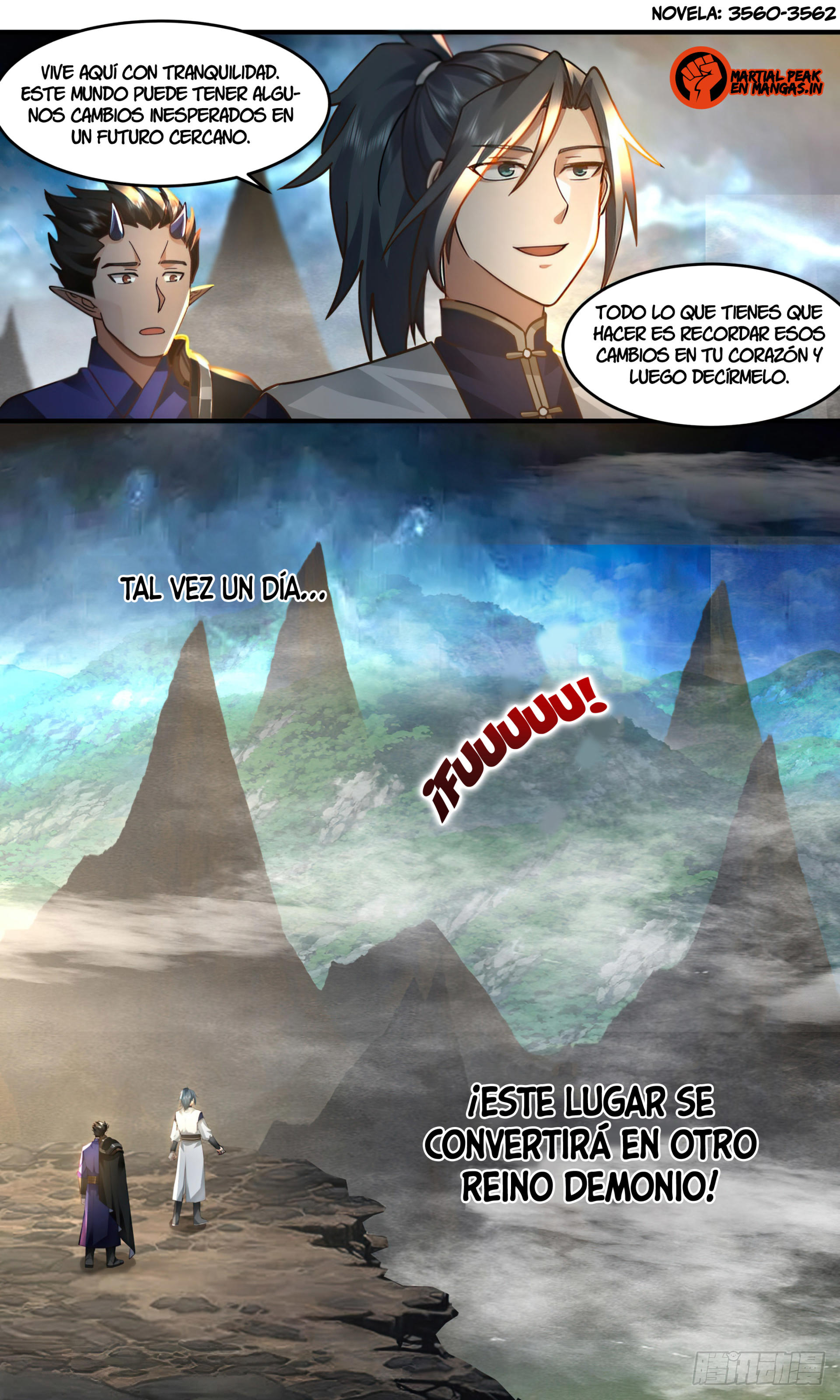 Martial Peak Capítulo 2443 - Página 13 en español