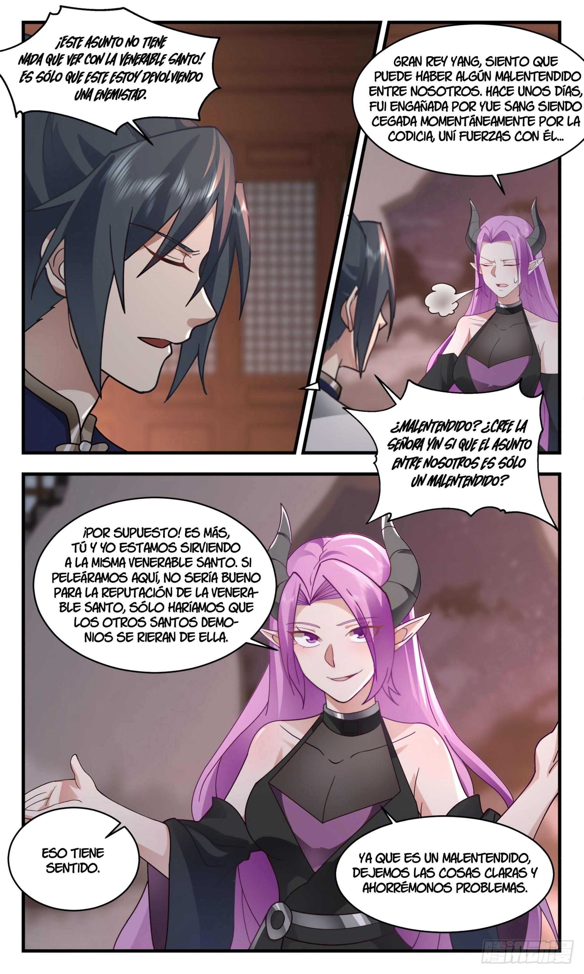 Martial Peak Capítulo 2445 - Página 5 en español