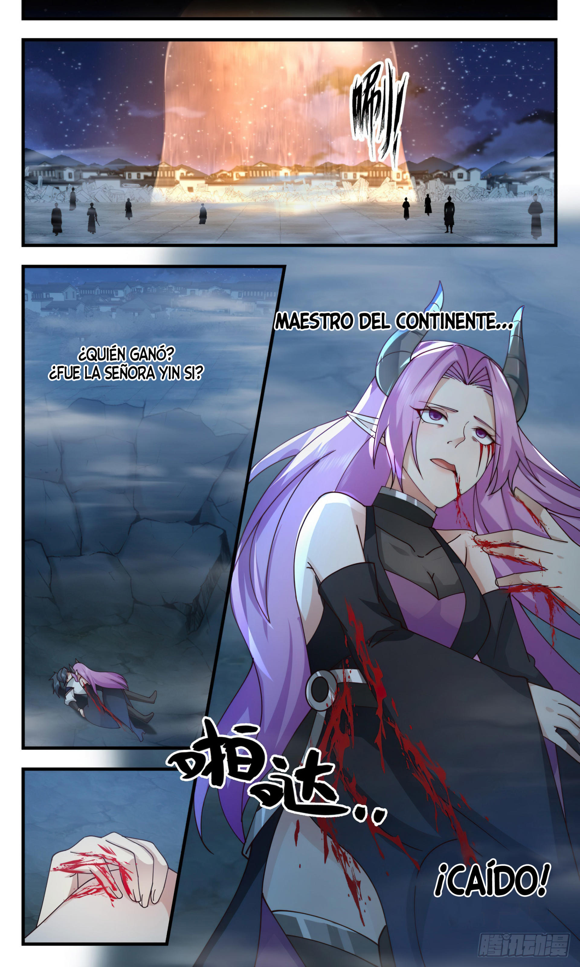 Martial Peak Capítulo 2446 - Página 10 en español