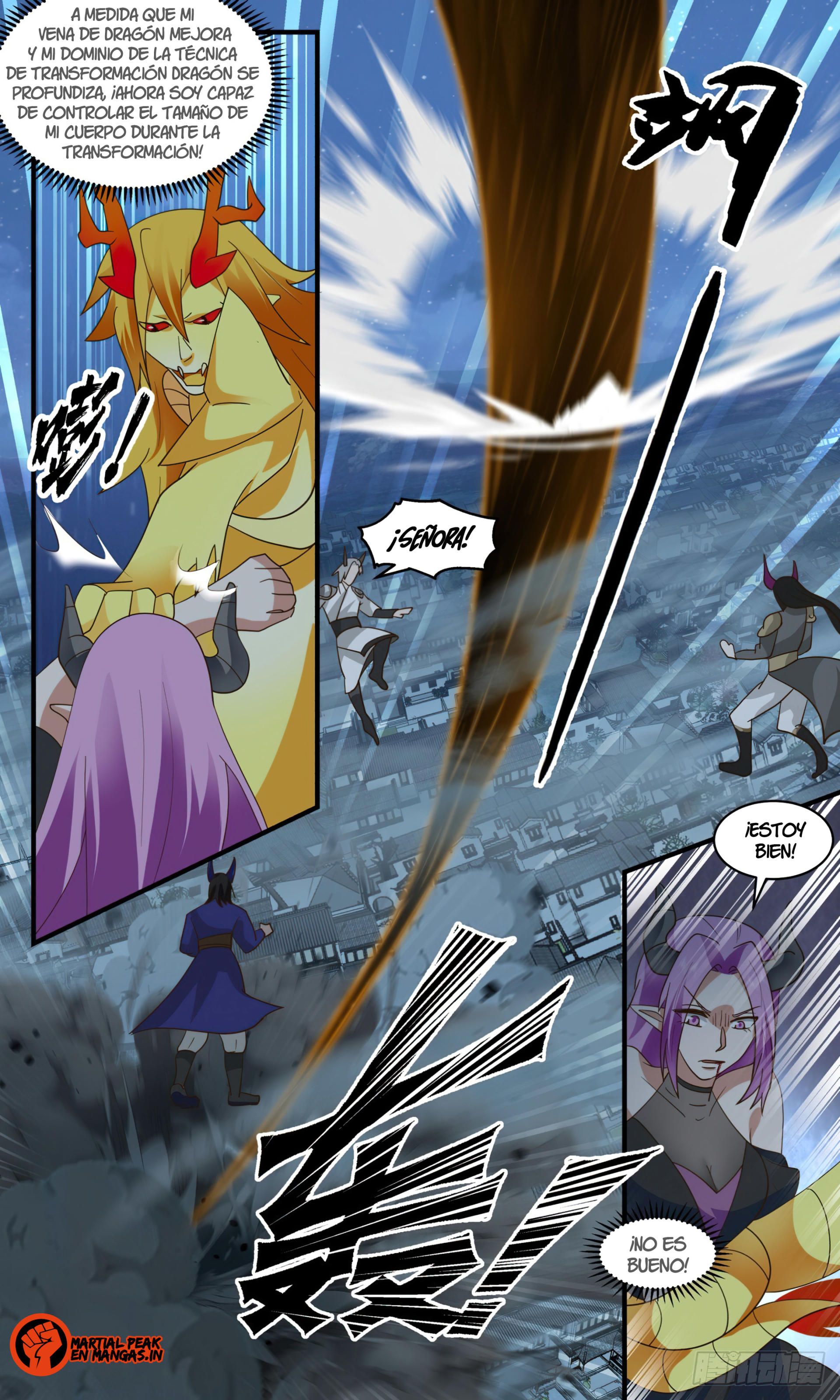 Martial Peak Capítulo 2446 - Página 4 en español