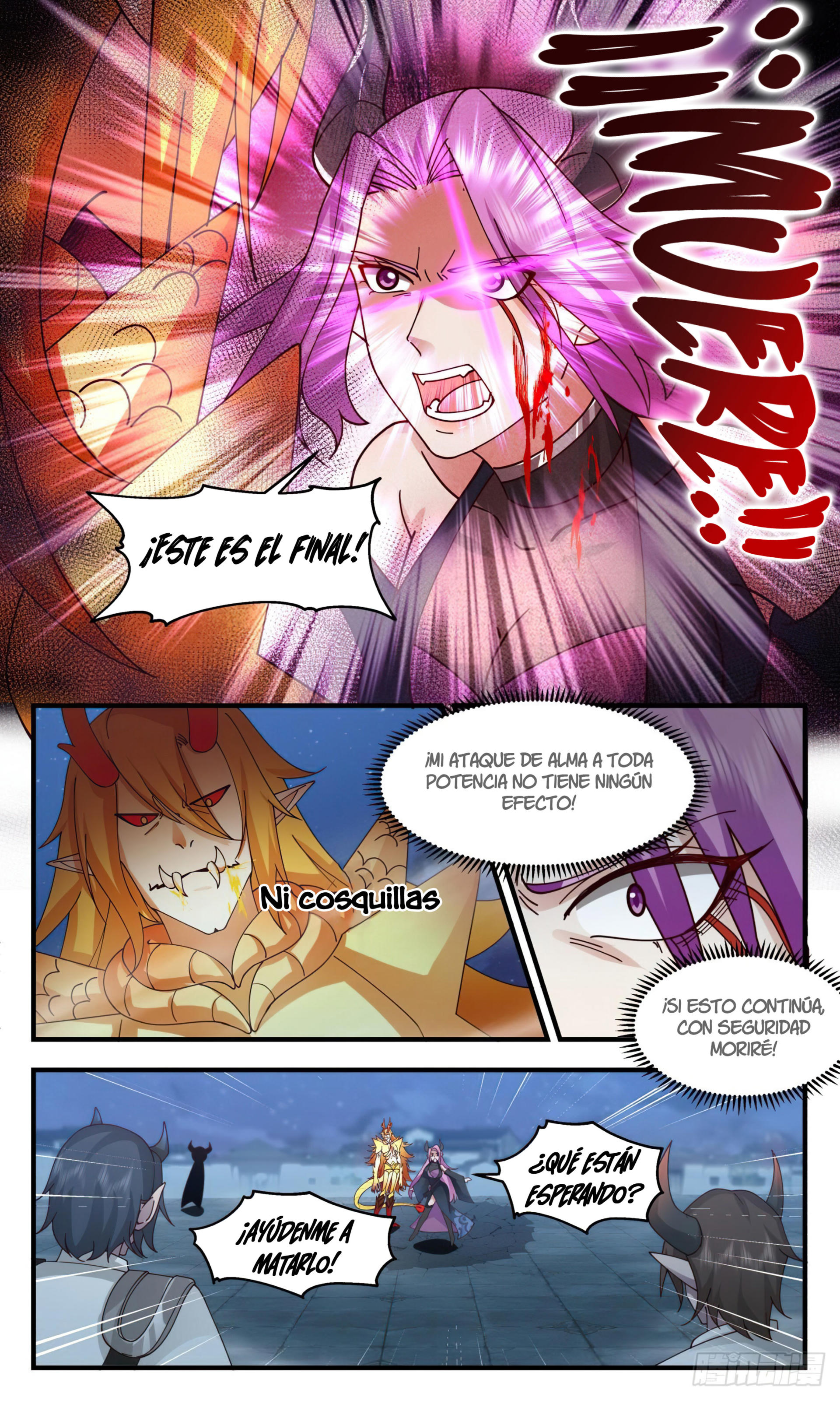 Martial Peak Capítulo 2446 - Página 8 en español