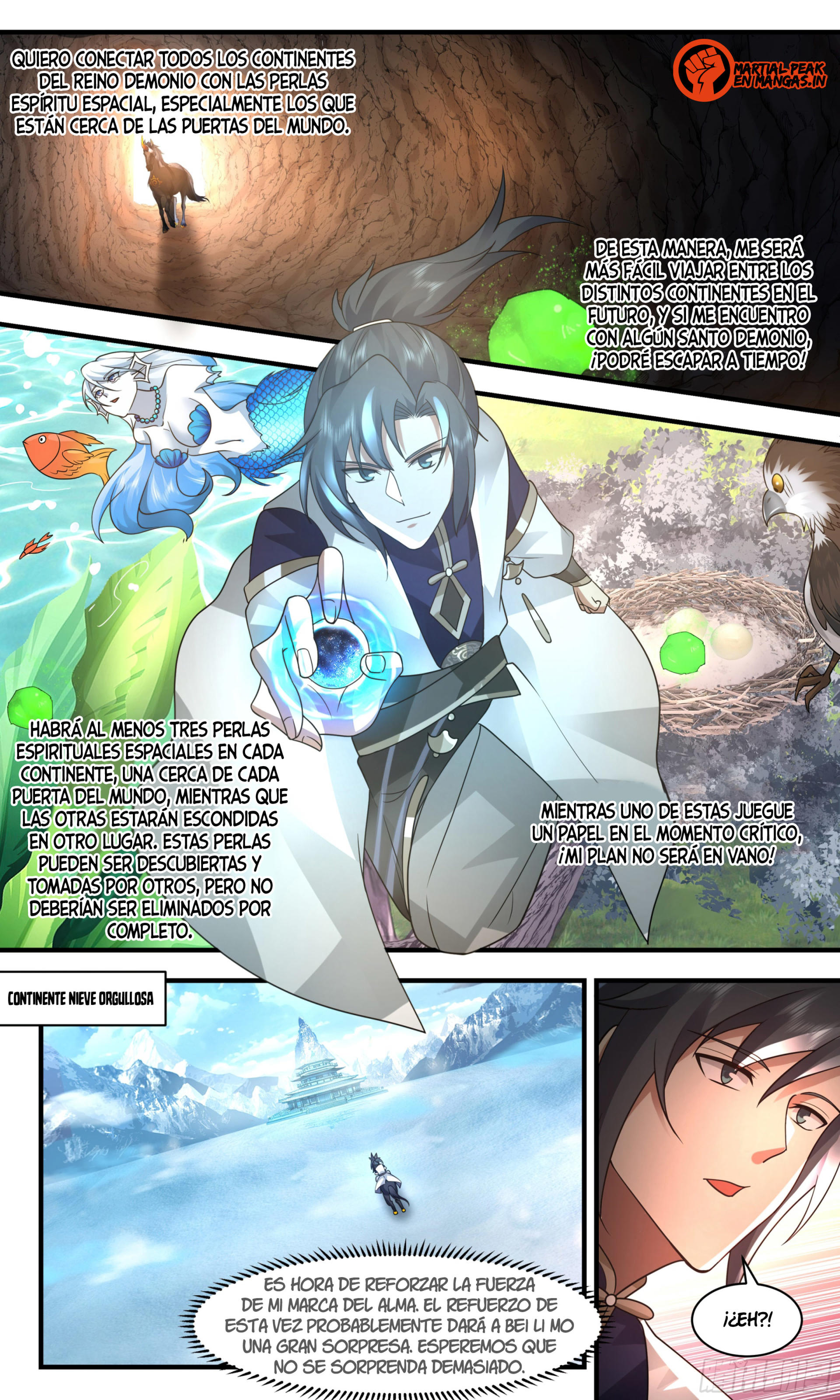 Martial Peak Capítulo 2447 - Página 11 en español