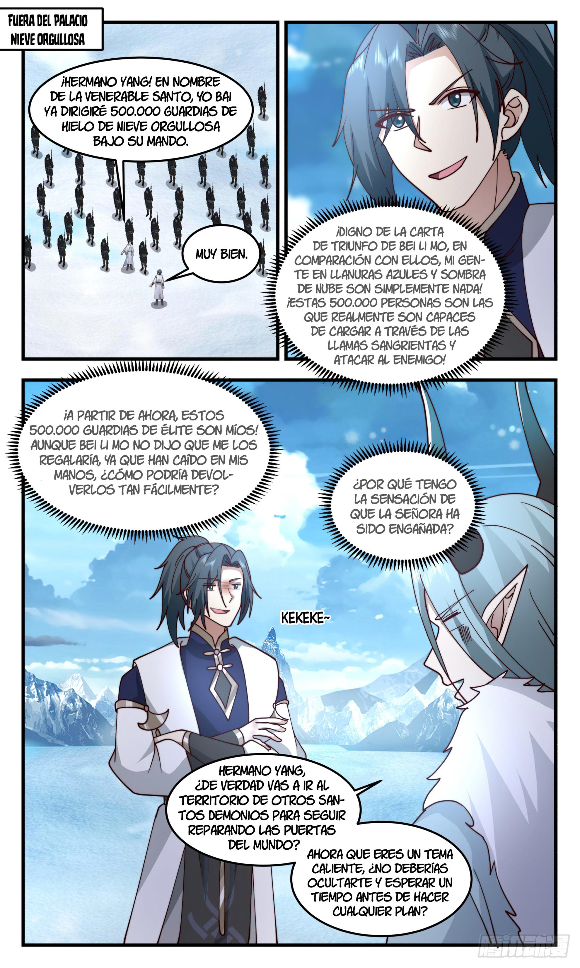 Martial Peak Capítulo 2448 - Página 10 en español