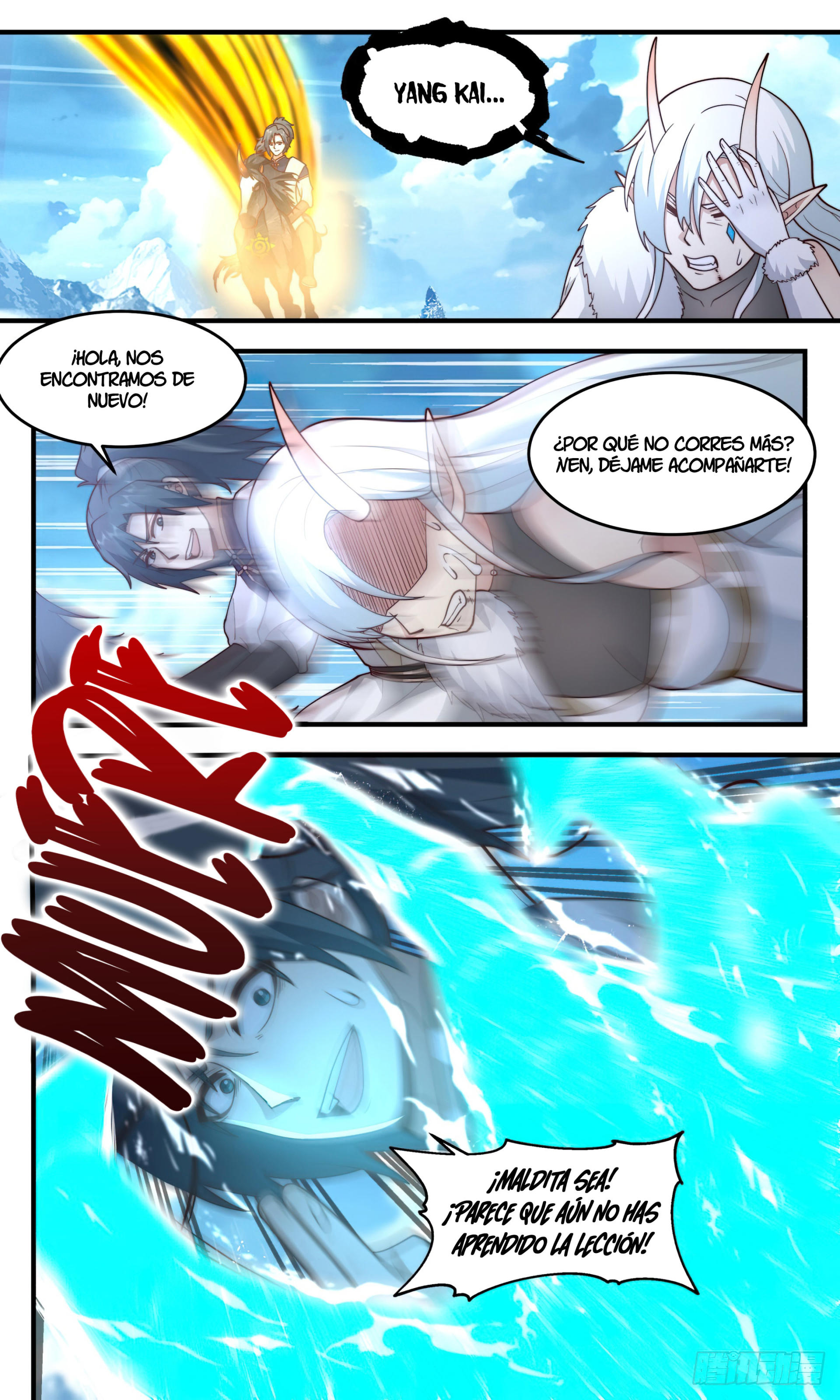 Martial Peak Capítulo 2448 - Página 3 en español