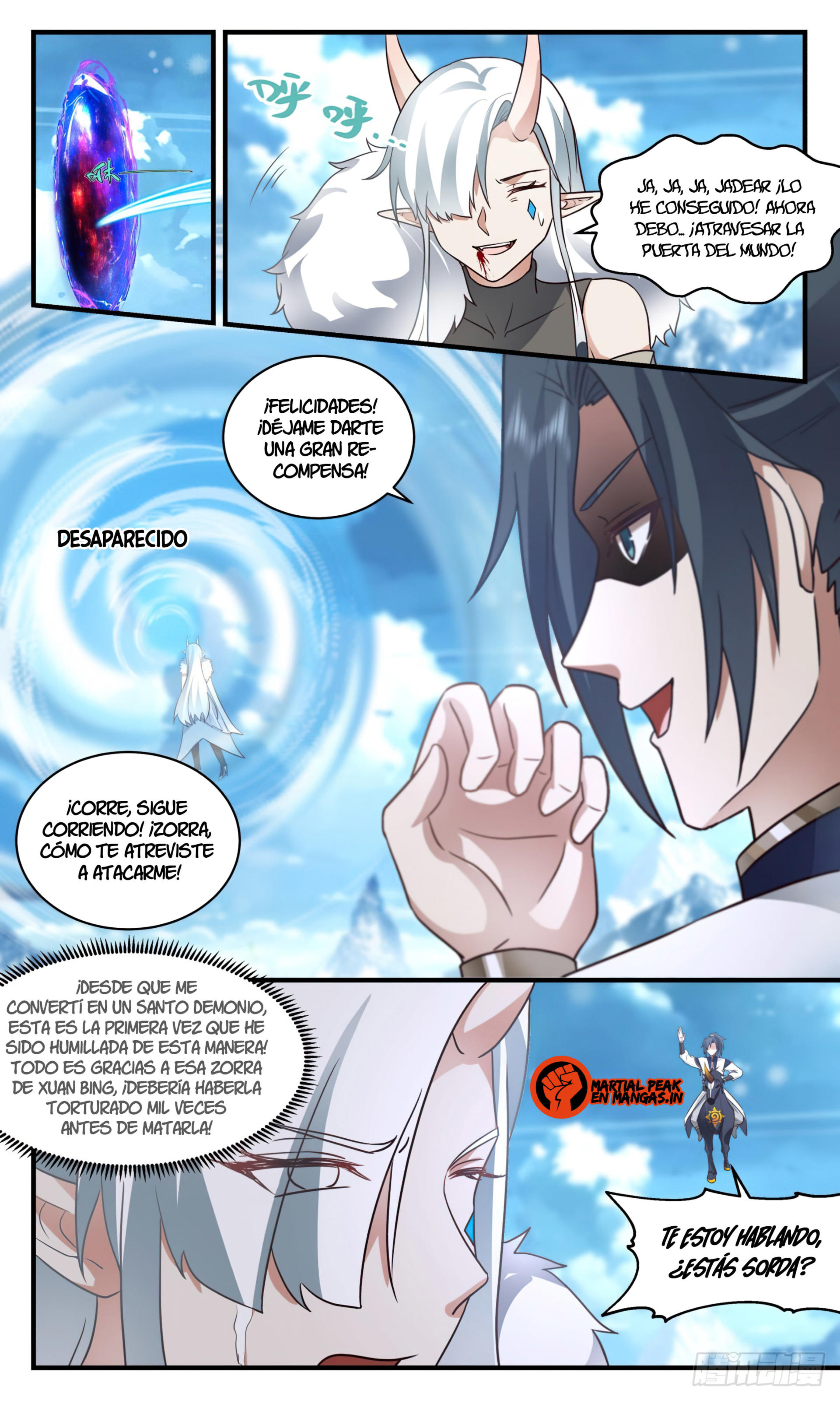Martial Peak Capítulo 2448 - Página 5 en español