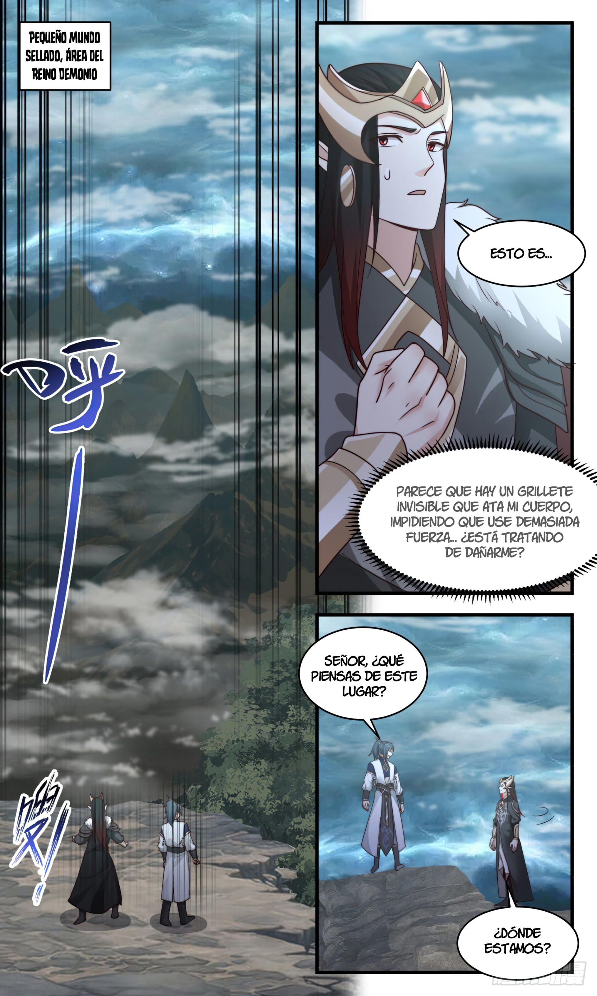 Martial Peak Capítulo 2450 - Página 3 en español