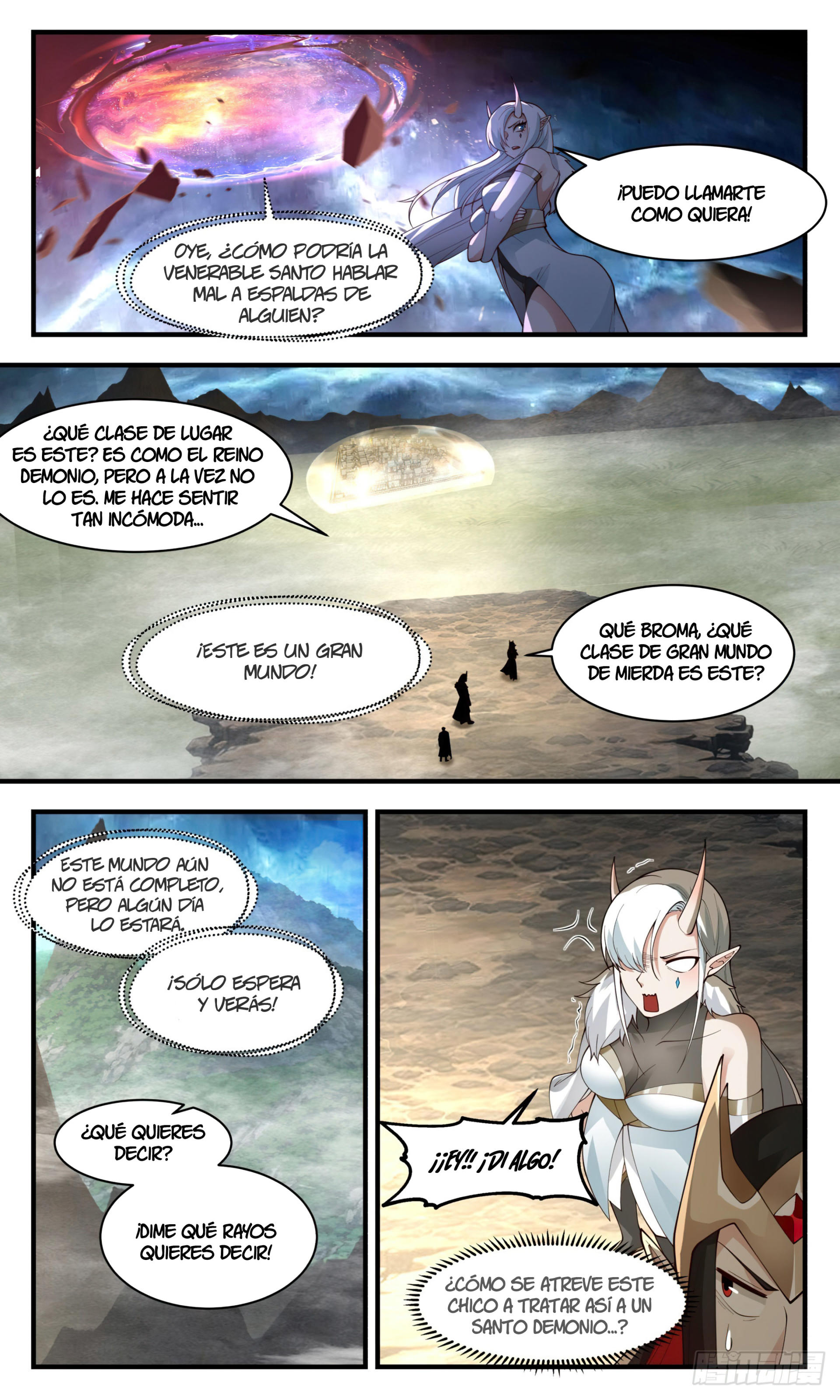 Martial Peak Capítulo 2451 - Página 10 en español