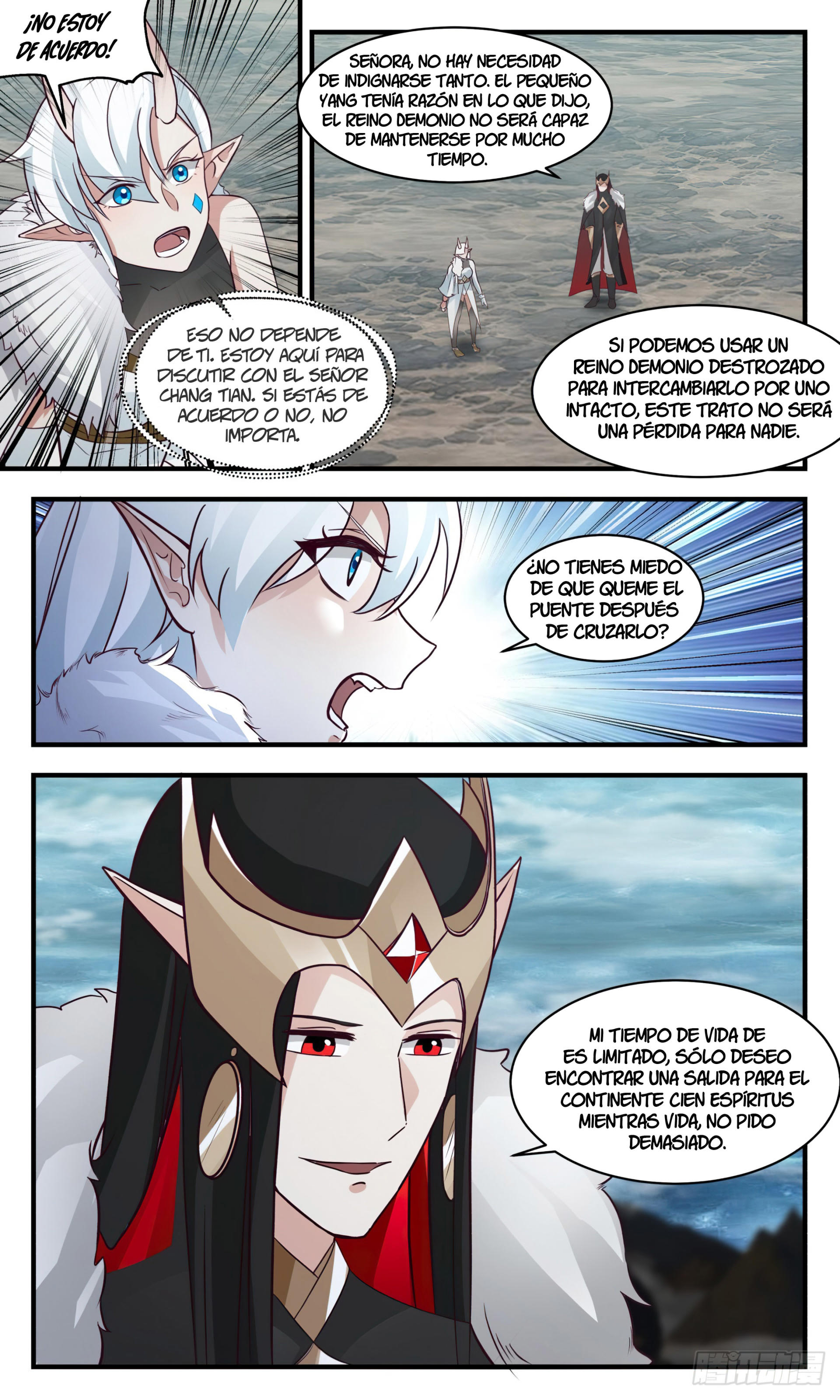 Martial Peak Capítulo 2452 - Página 4 en español