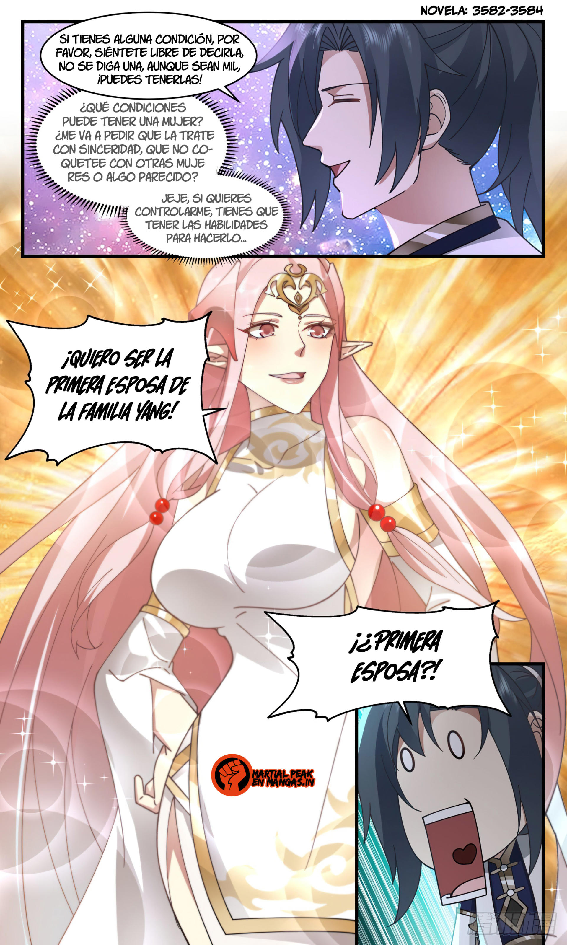 Martial Peak Capítulo 2453 - Página 13 en español