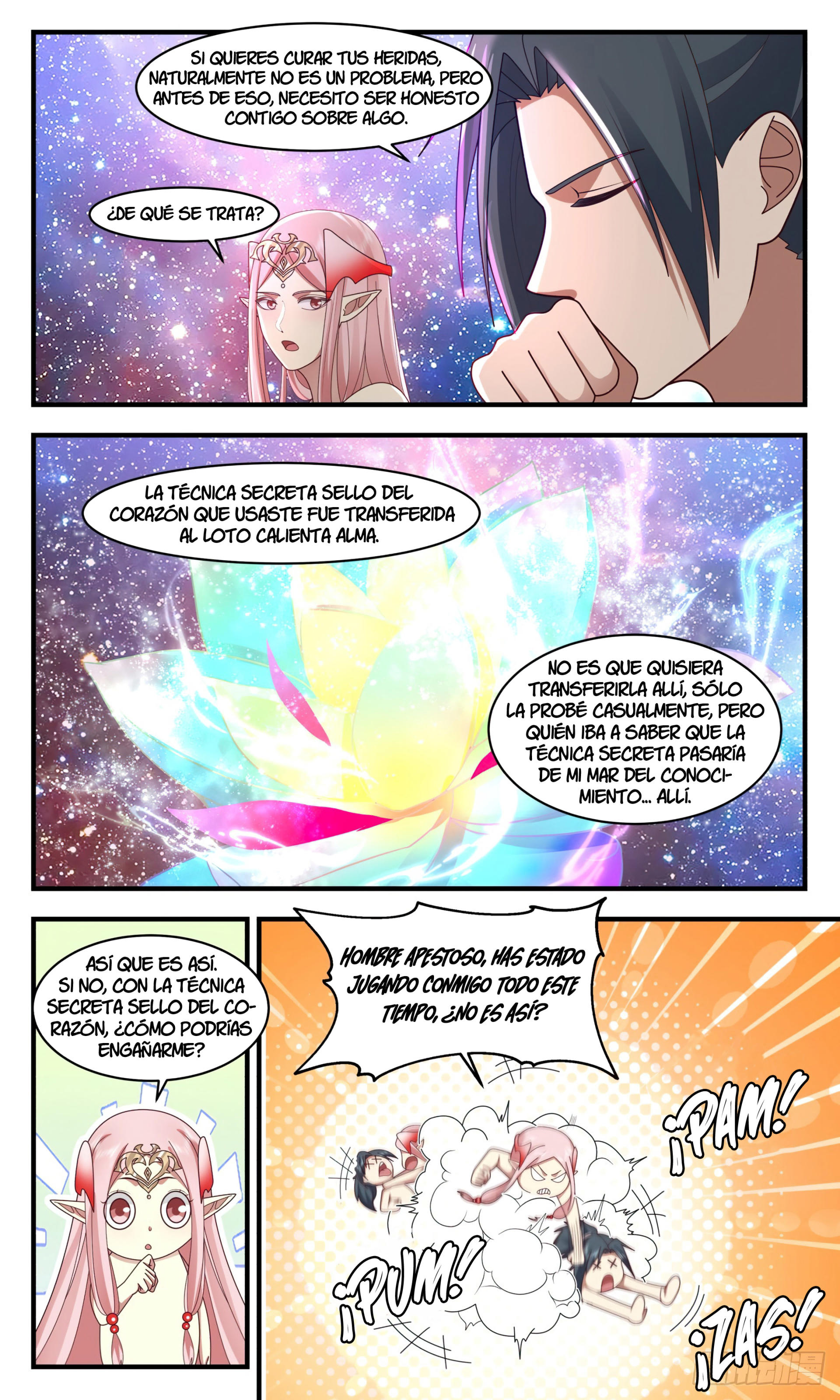 Martial Peak Capítulo 2453 - Página 6 en español