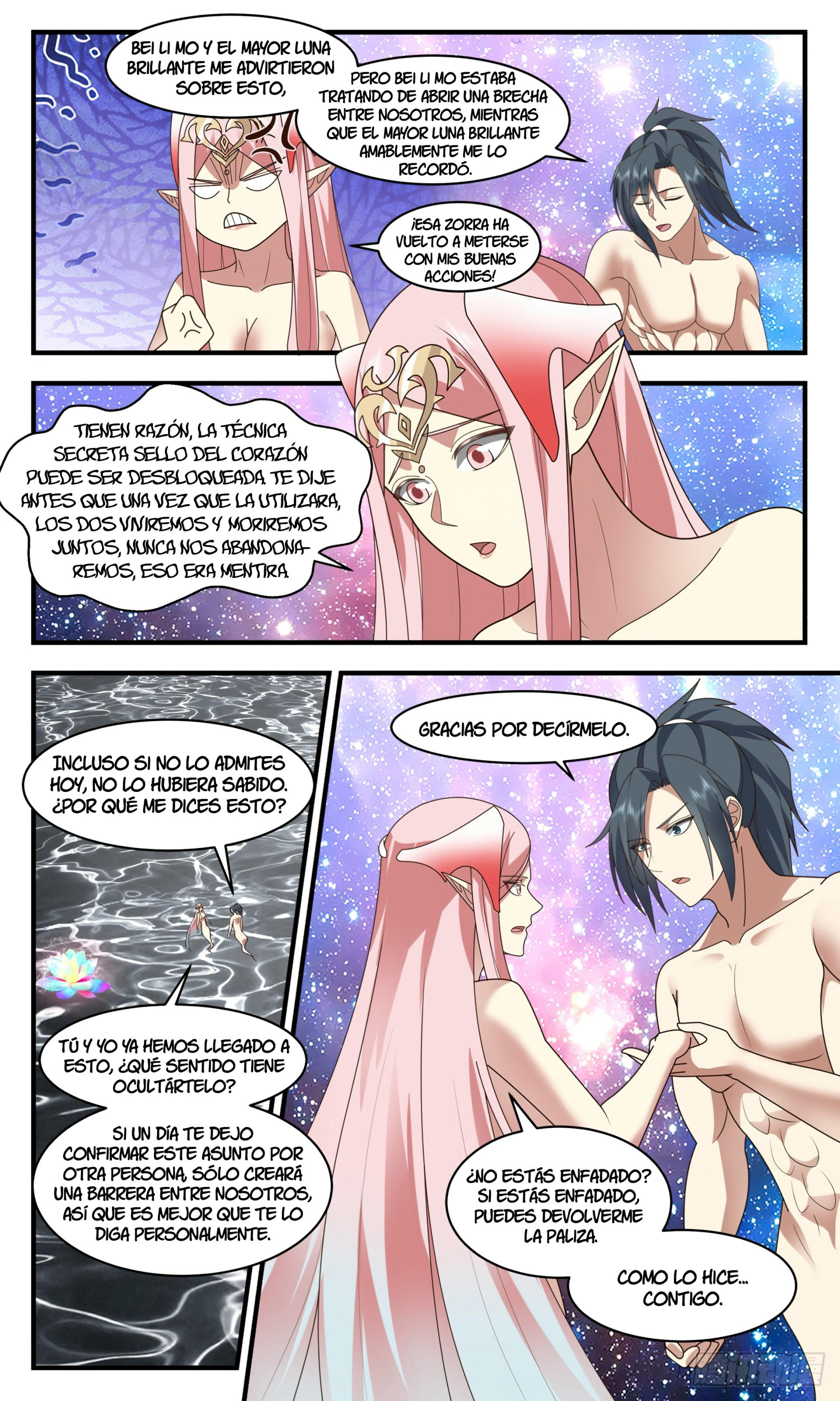 Martial Peak Capítulo 2453 - Página 8 en español