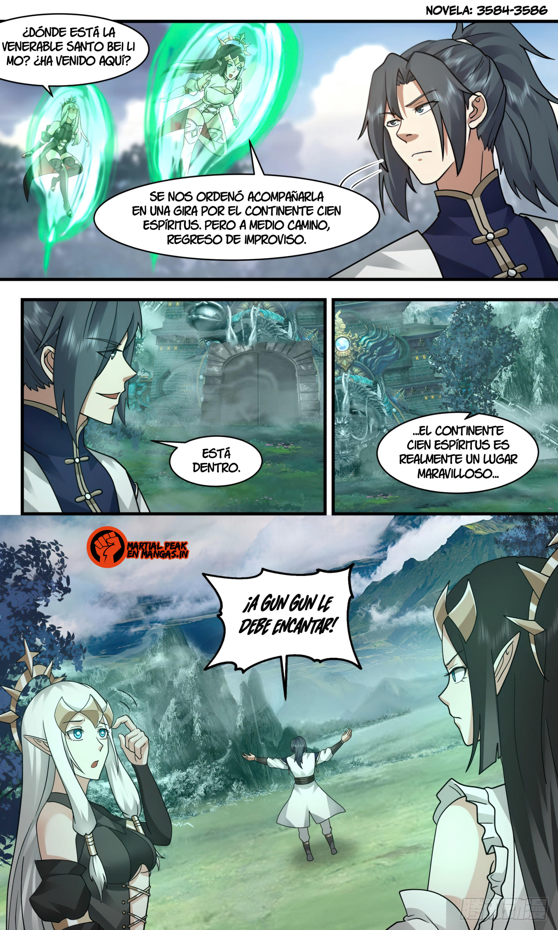 Martial Peak Capítulo 2454 - Página 13 en español