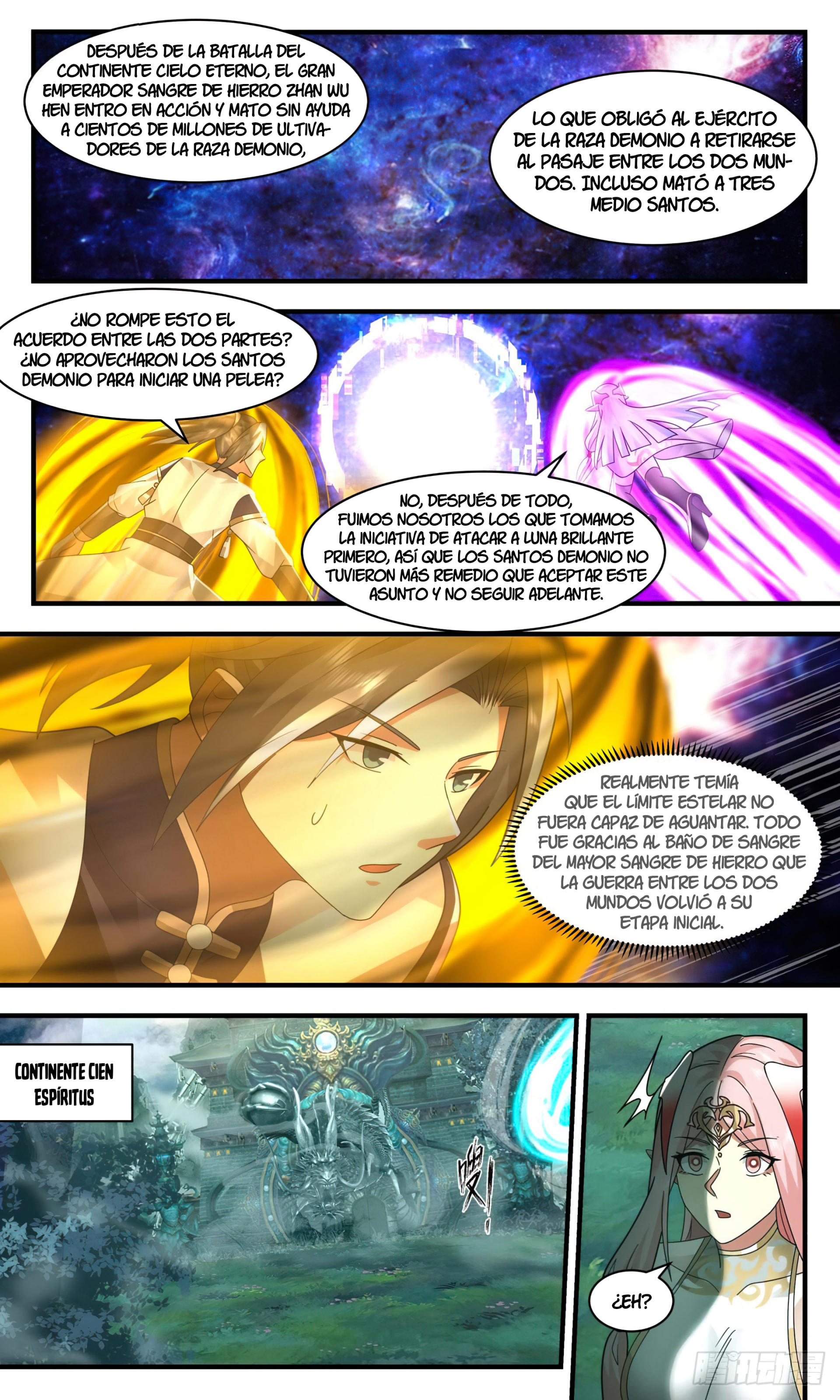 Martial Peak Capítulo 2454 - Página 8 en español