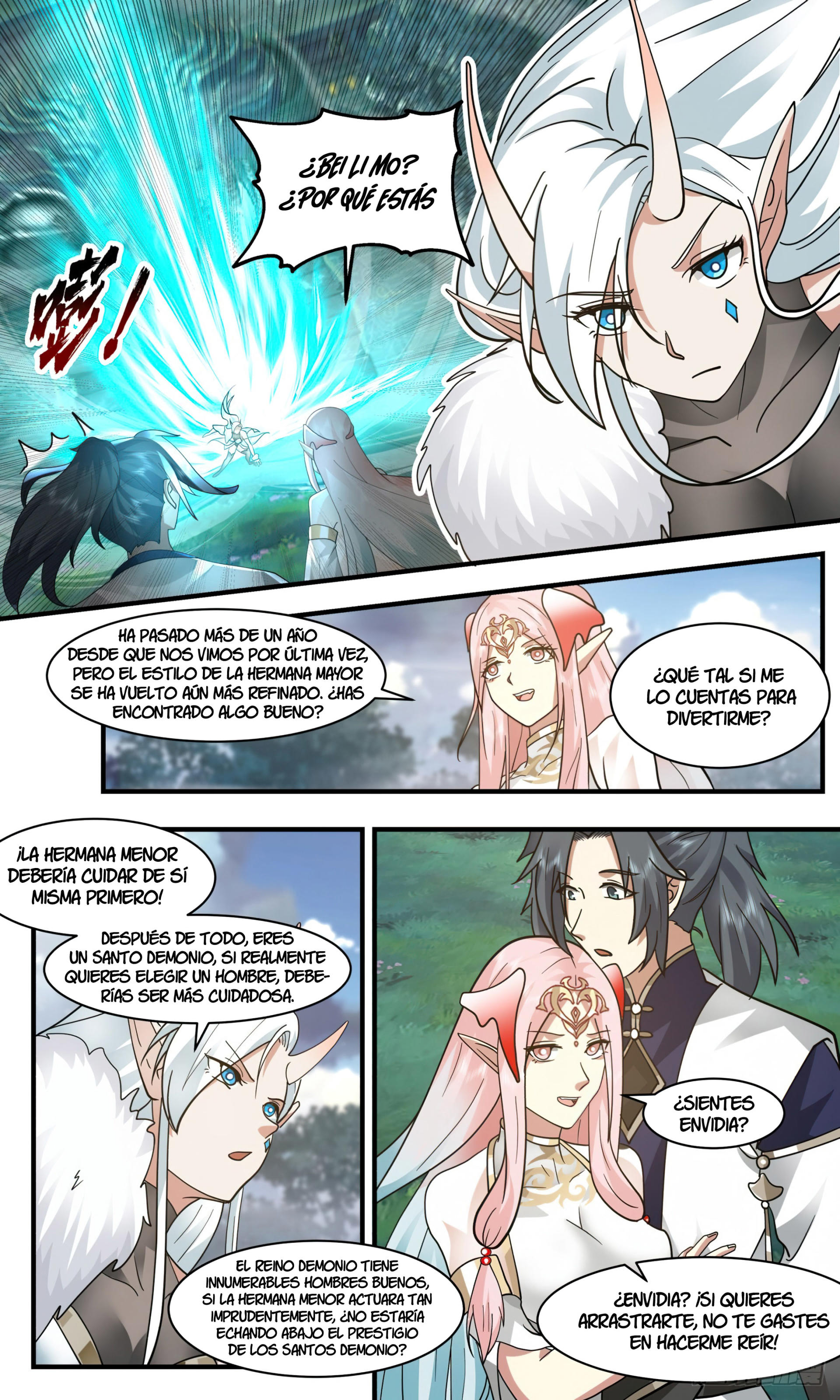 Martial Peak Capítulo 2454 - Página 9 en español