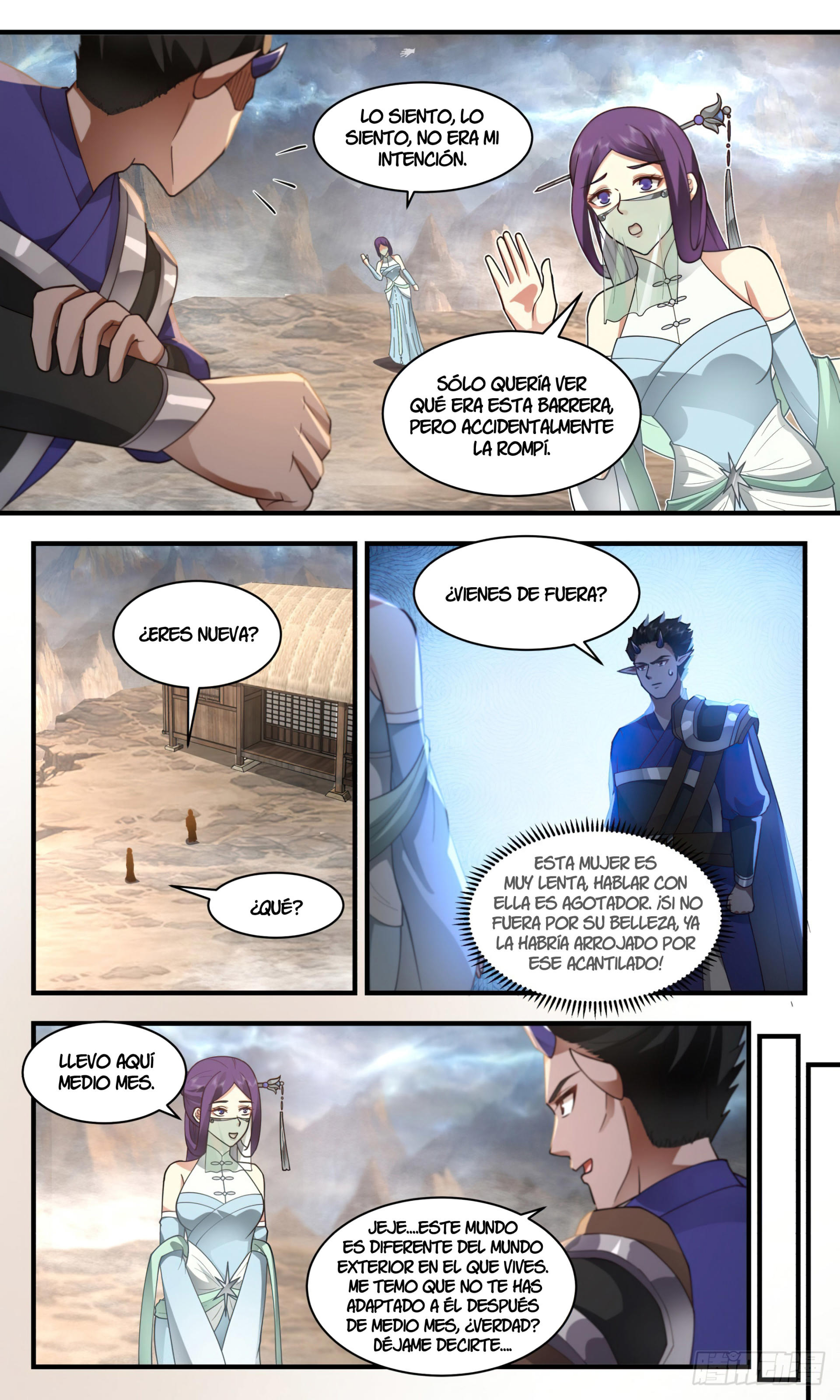 Martial Peak Capítulo 2455 - Página 11 en español