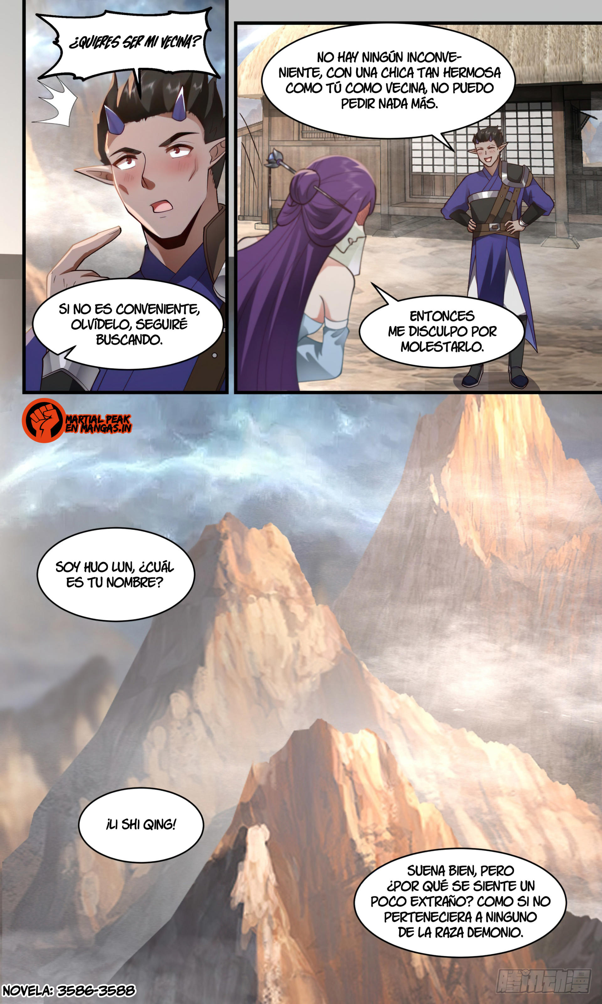 Martial Peak Capítulo 2455 - Página 13 en español