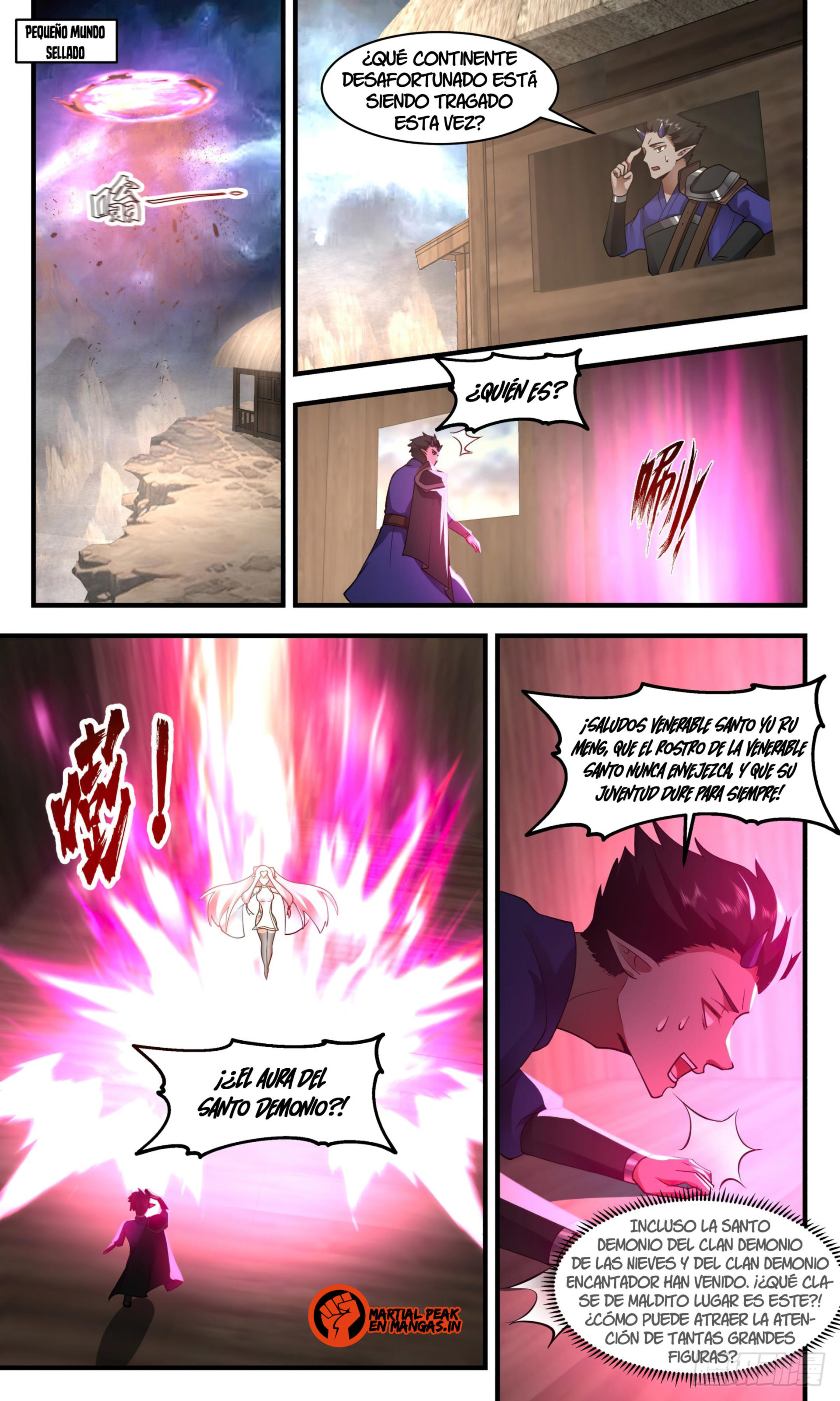 Martial Peak Capítulo 2455 - Página 7 en español