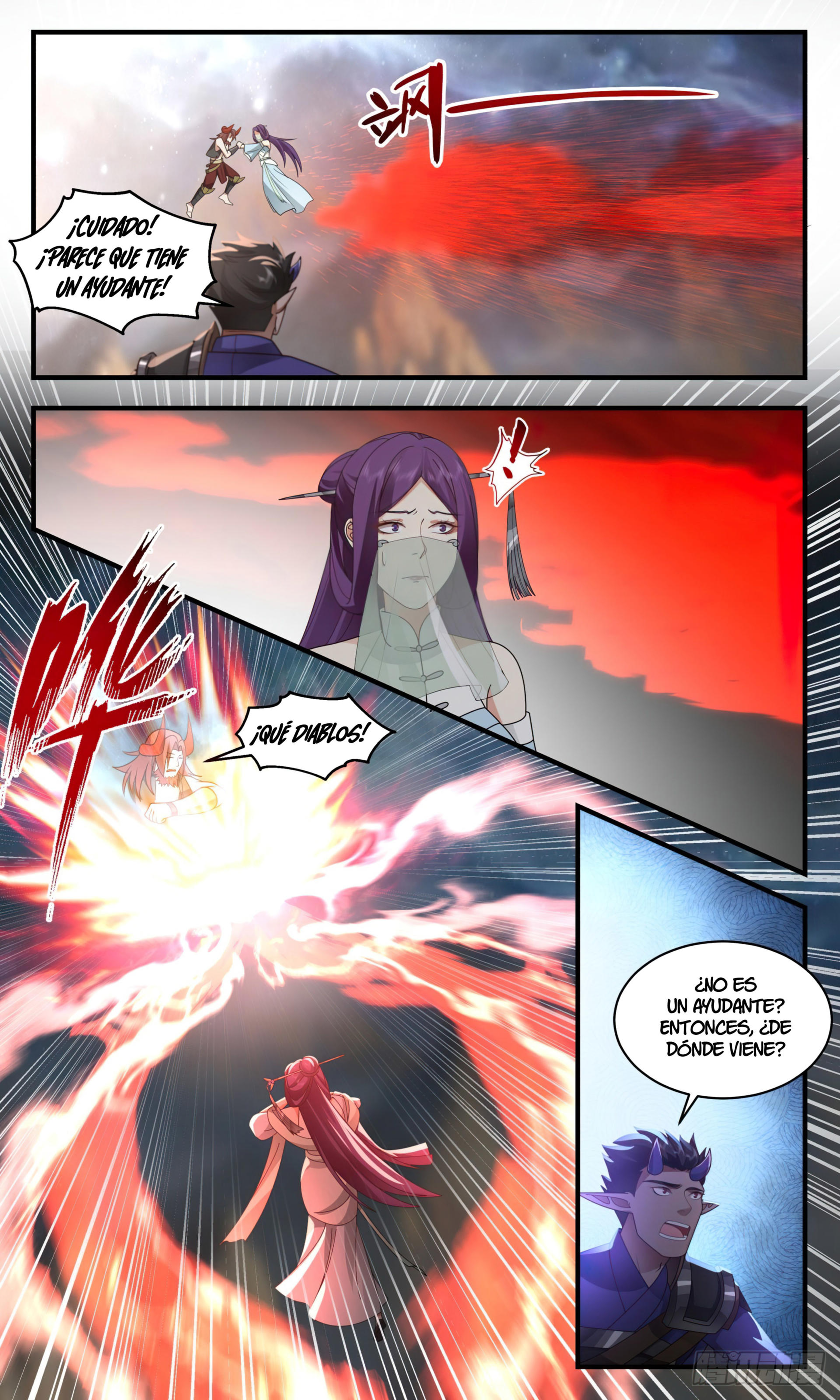 Martial Peak Capítulo 2456 - Página 5 en español
