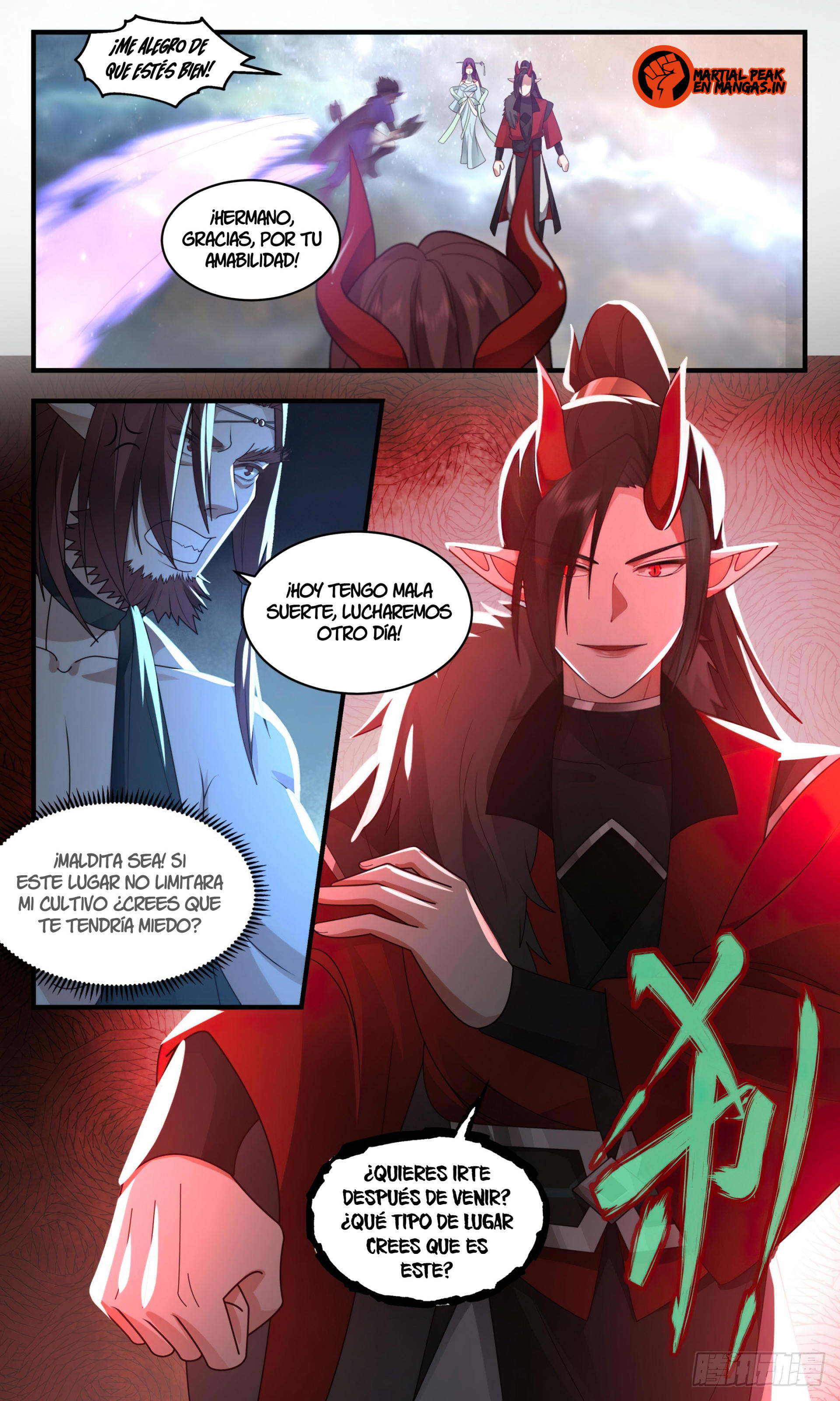 Martial Peak Capítulo 2456 - Página 7 en español