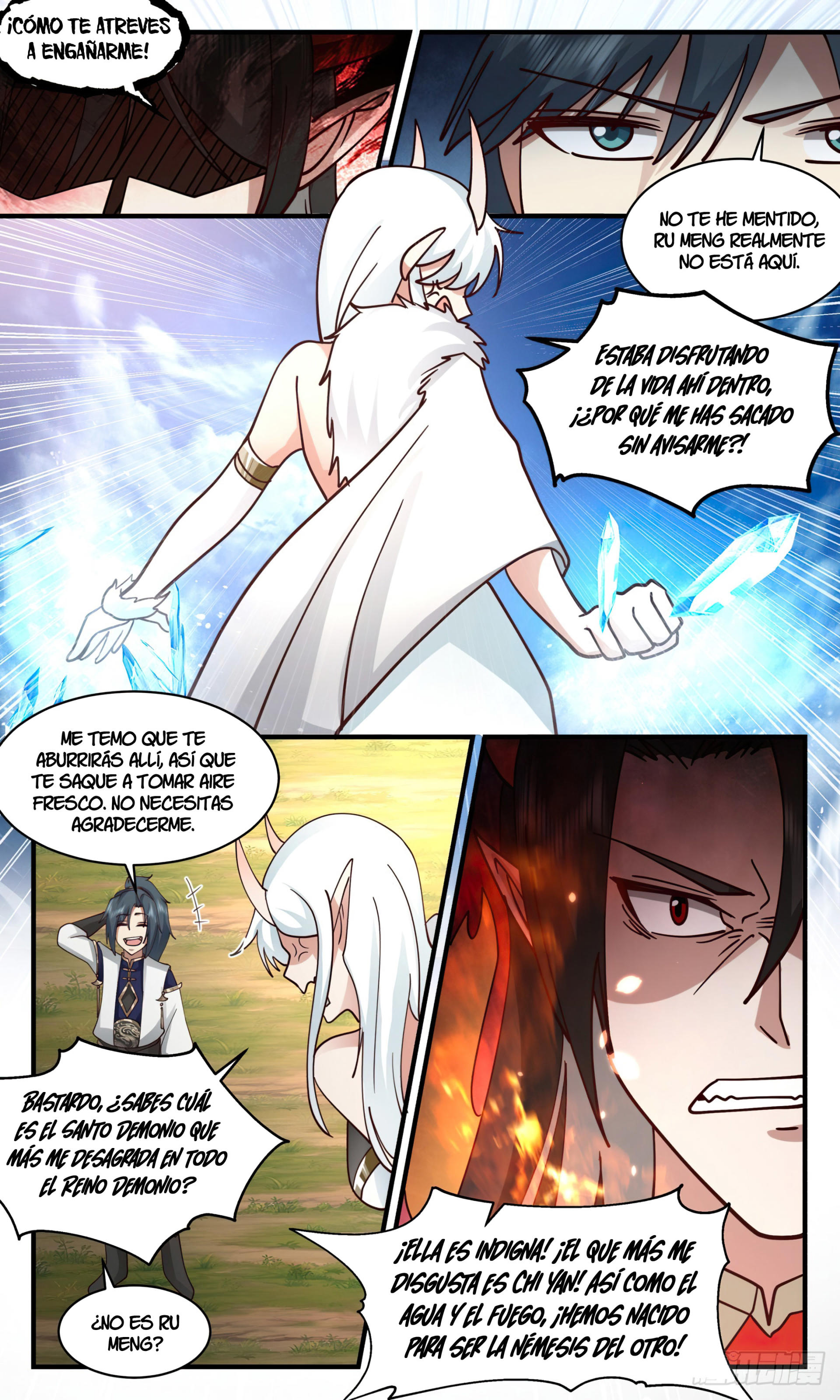 Martial Peak Capítulo 2457 - Página 10 en español