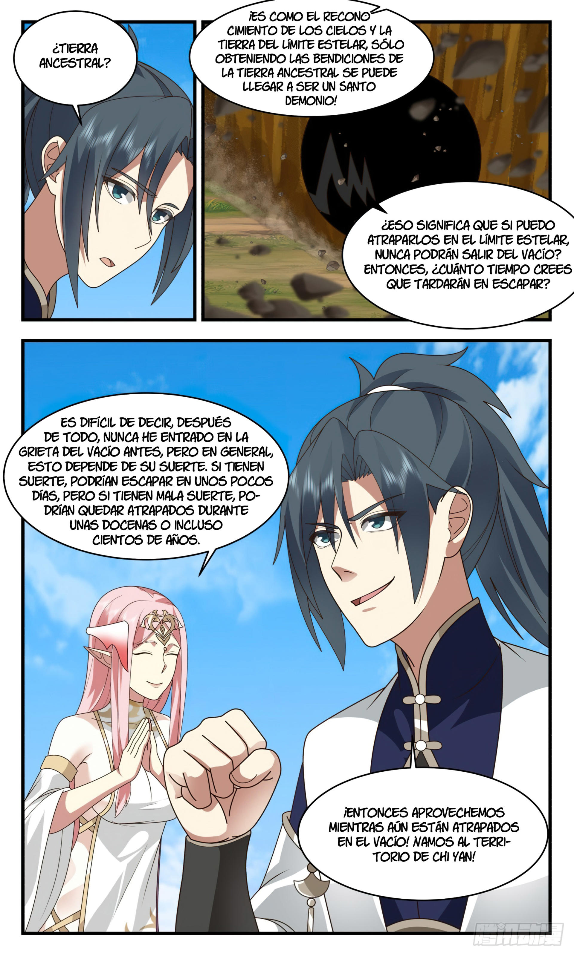 Martial Peak Capítulo 2458 - Página 10 en español