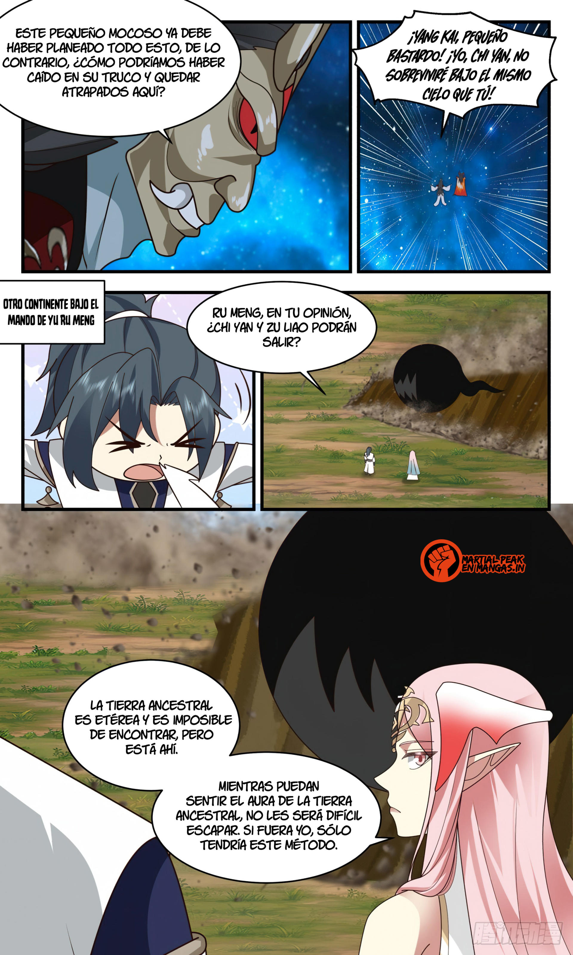 Martial Peak Capítulo 2458 - Página 9 en español