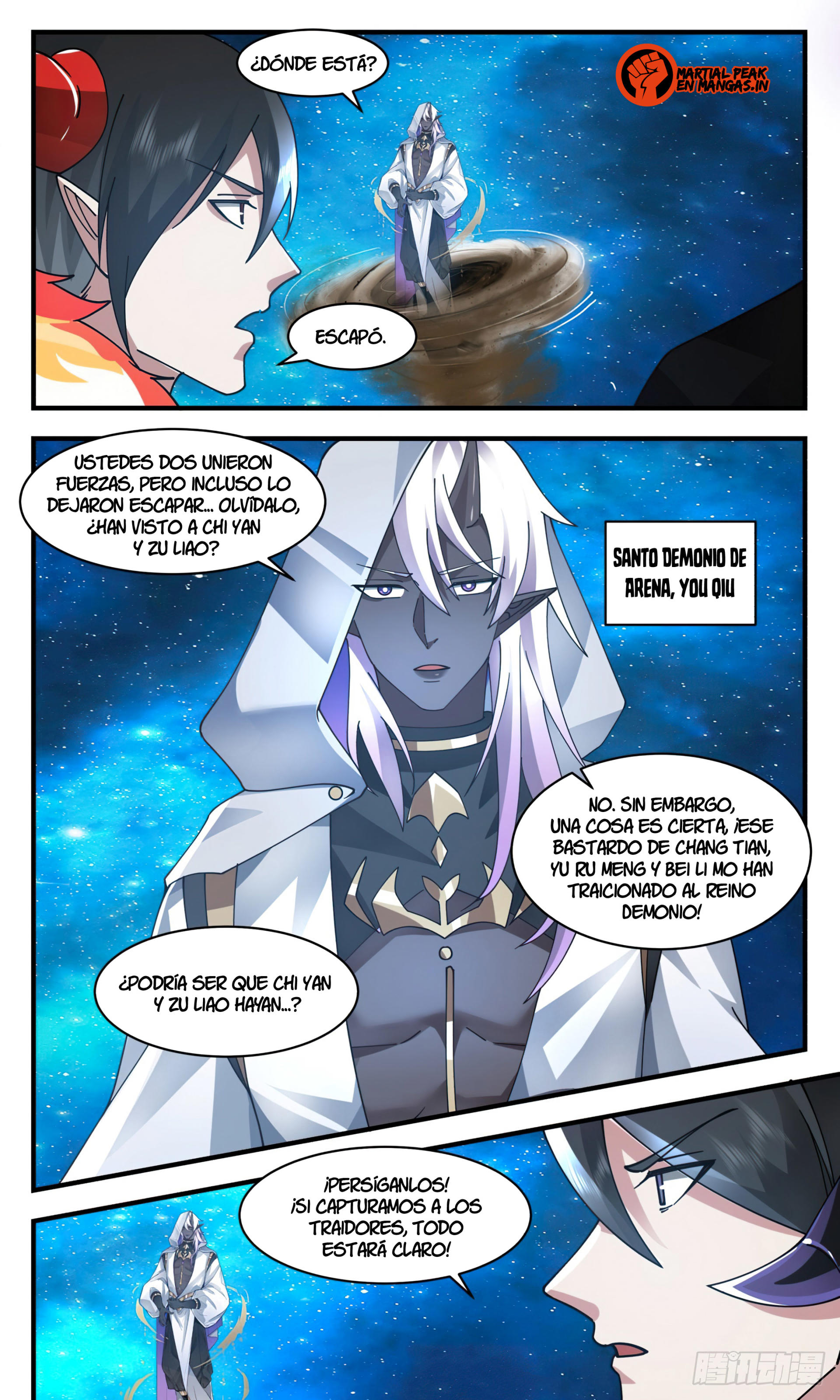 Martial Peak Capítulo 2459 - Página 12 en español