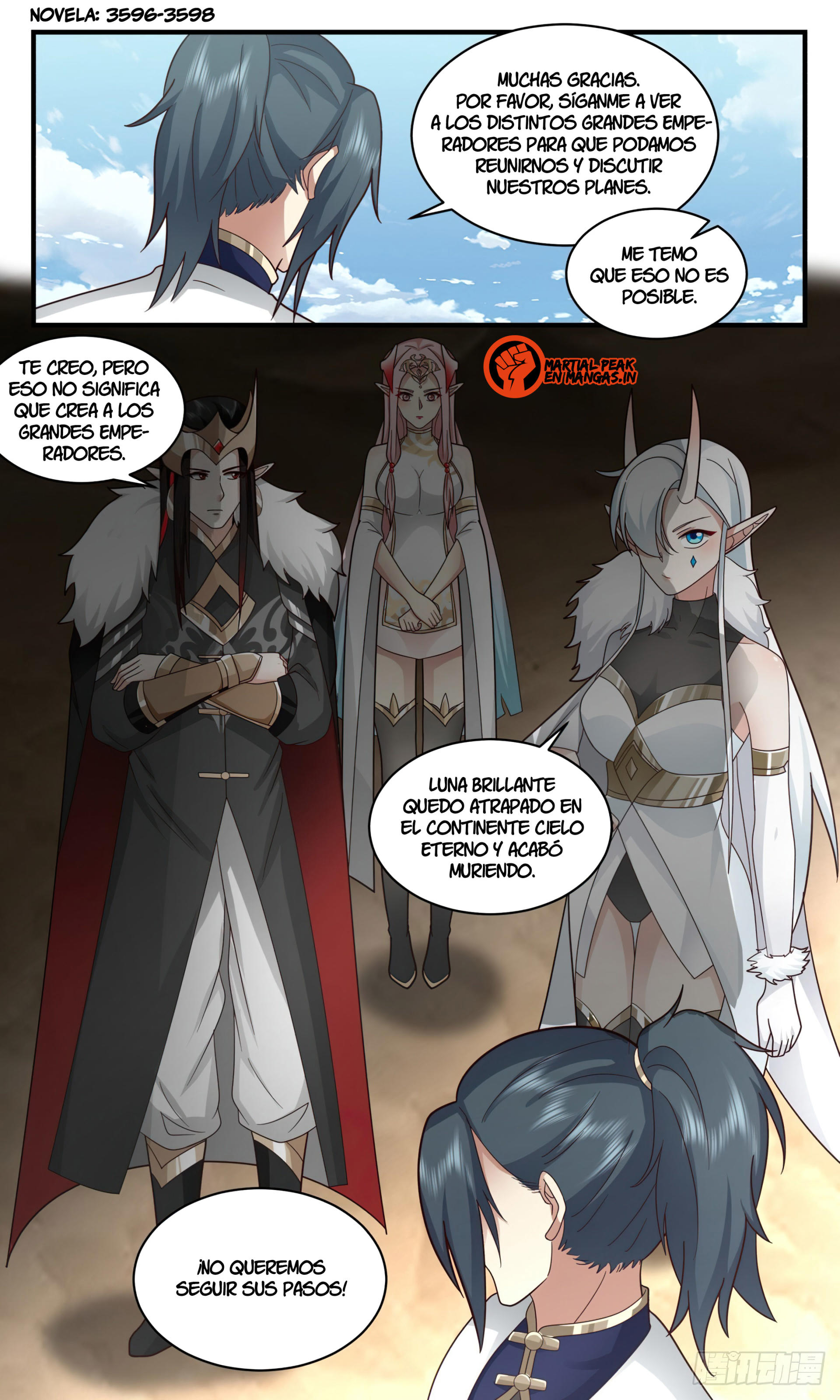Martial Peak Capítulo 2460 - Página 13 en español