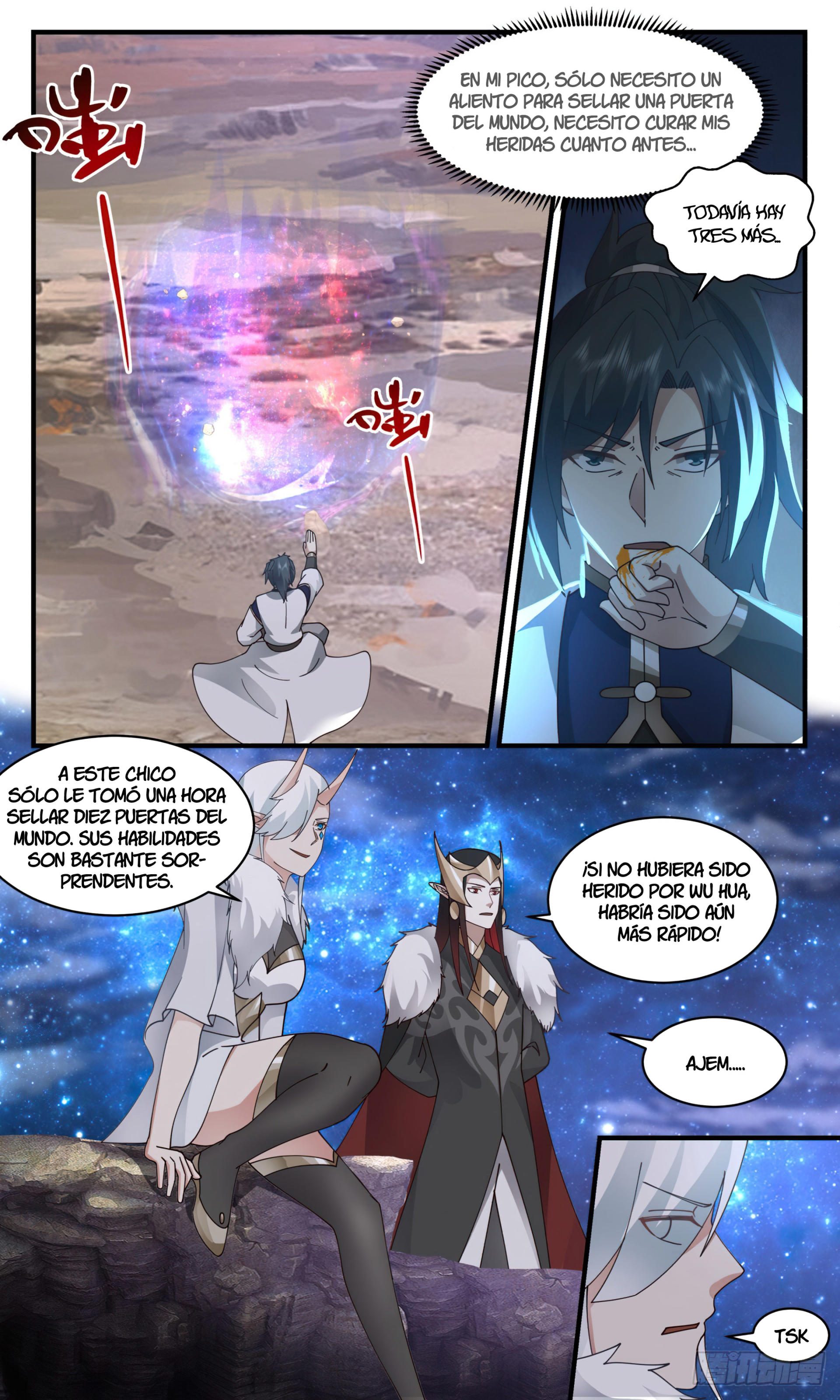 Martial Peak Capítulo 2460 - Página 6 en español