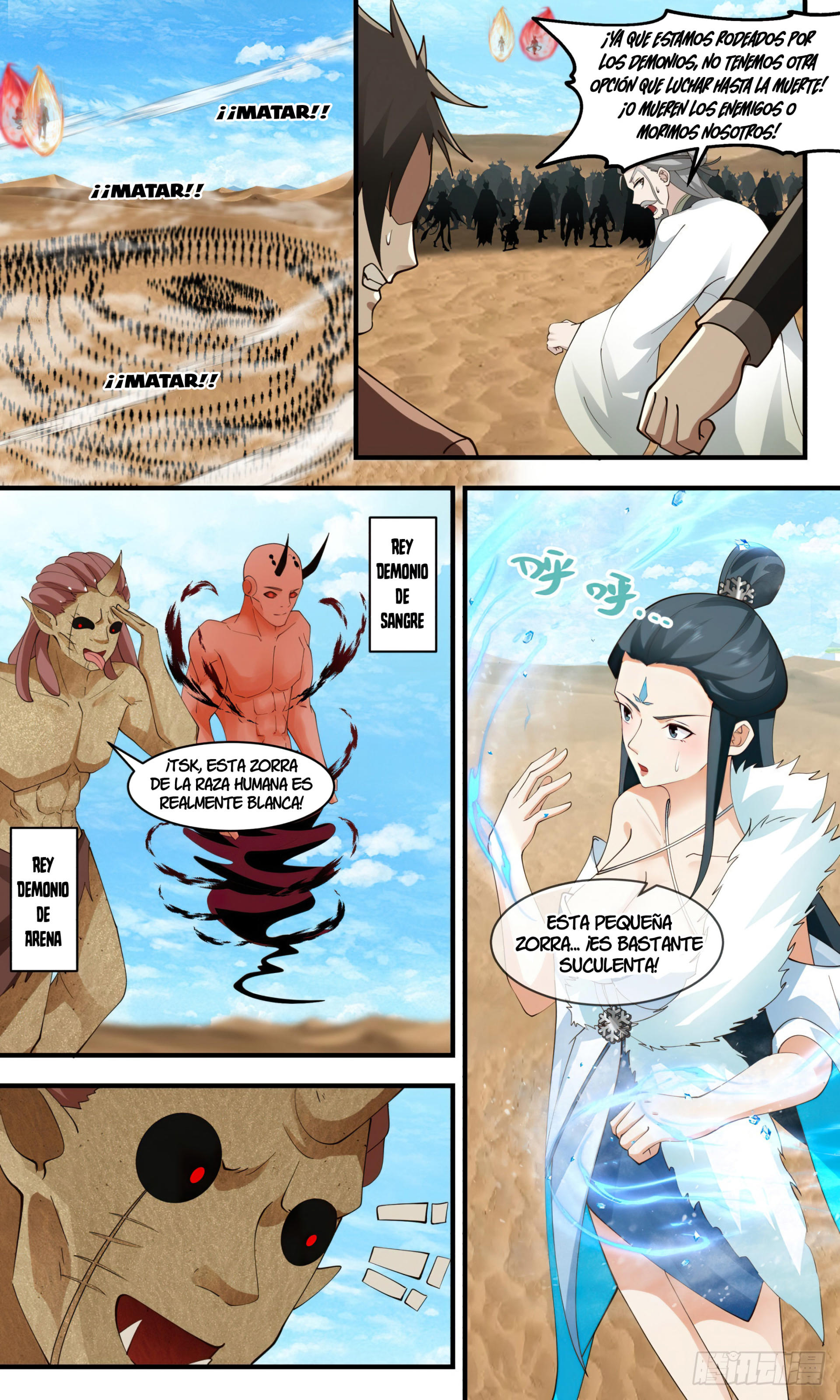 Martial Peak Capítulo 2461 - Página 10 en español